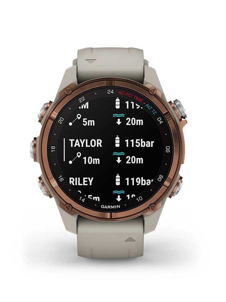 GARMIN GPS Смарт часовник Descent Mk3 и Dive Computer
