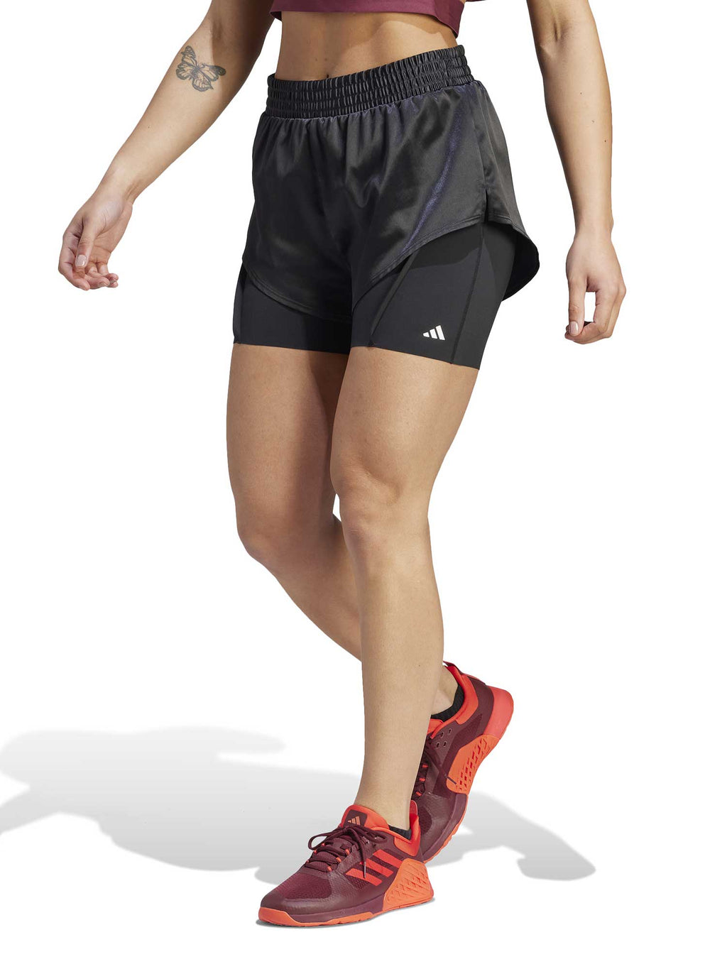 ADIDAS PERFORMANCE Къси панталони Power AEROREADY 2-in-1
