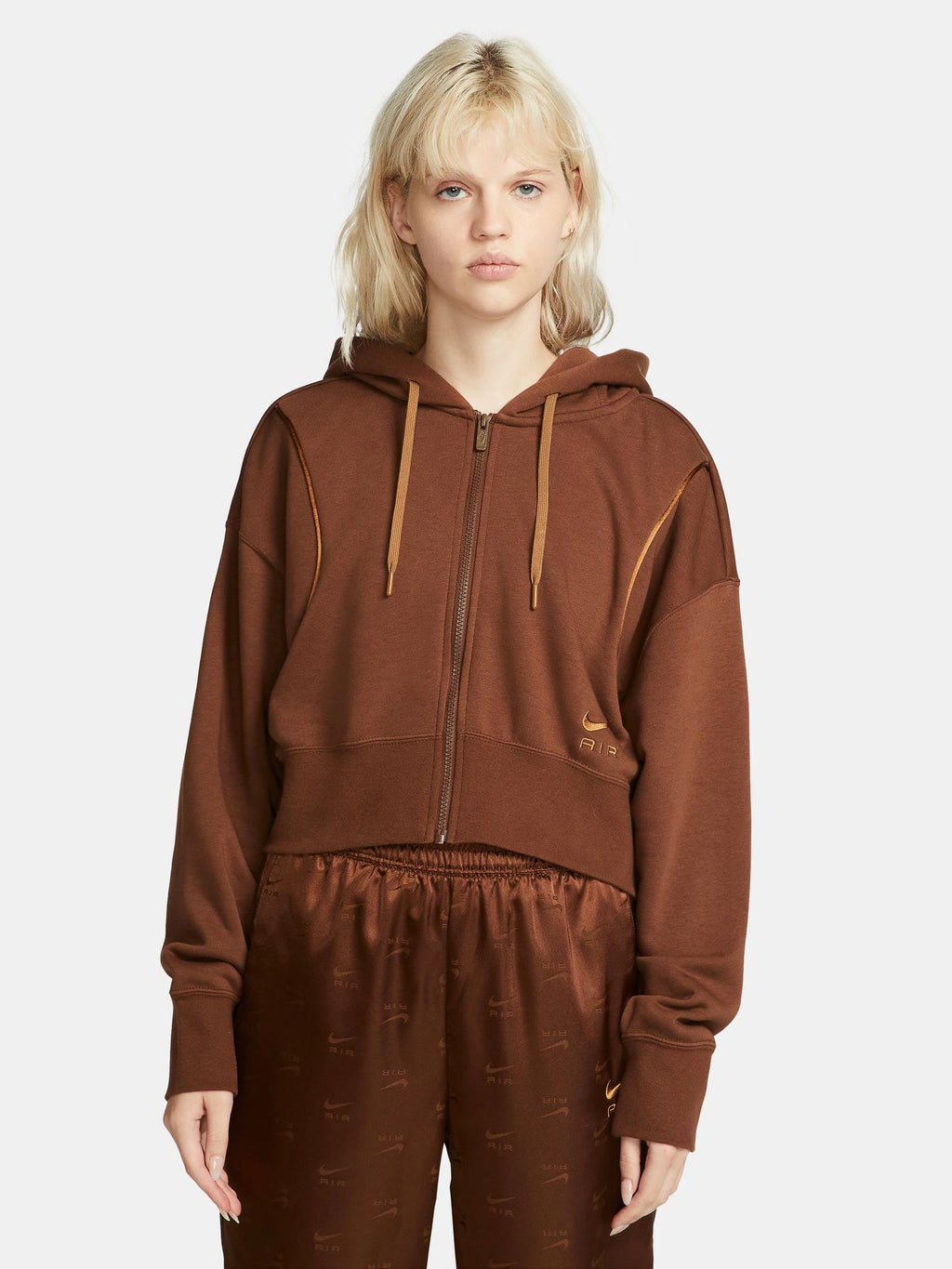 NIKE Суитшърт W AIR FLC HD FZ