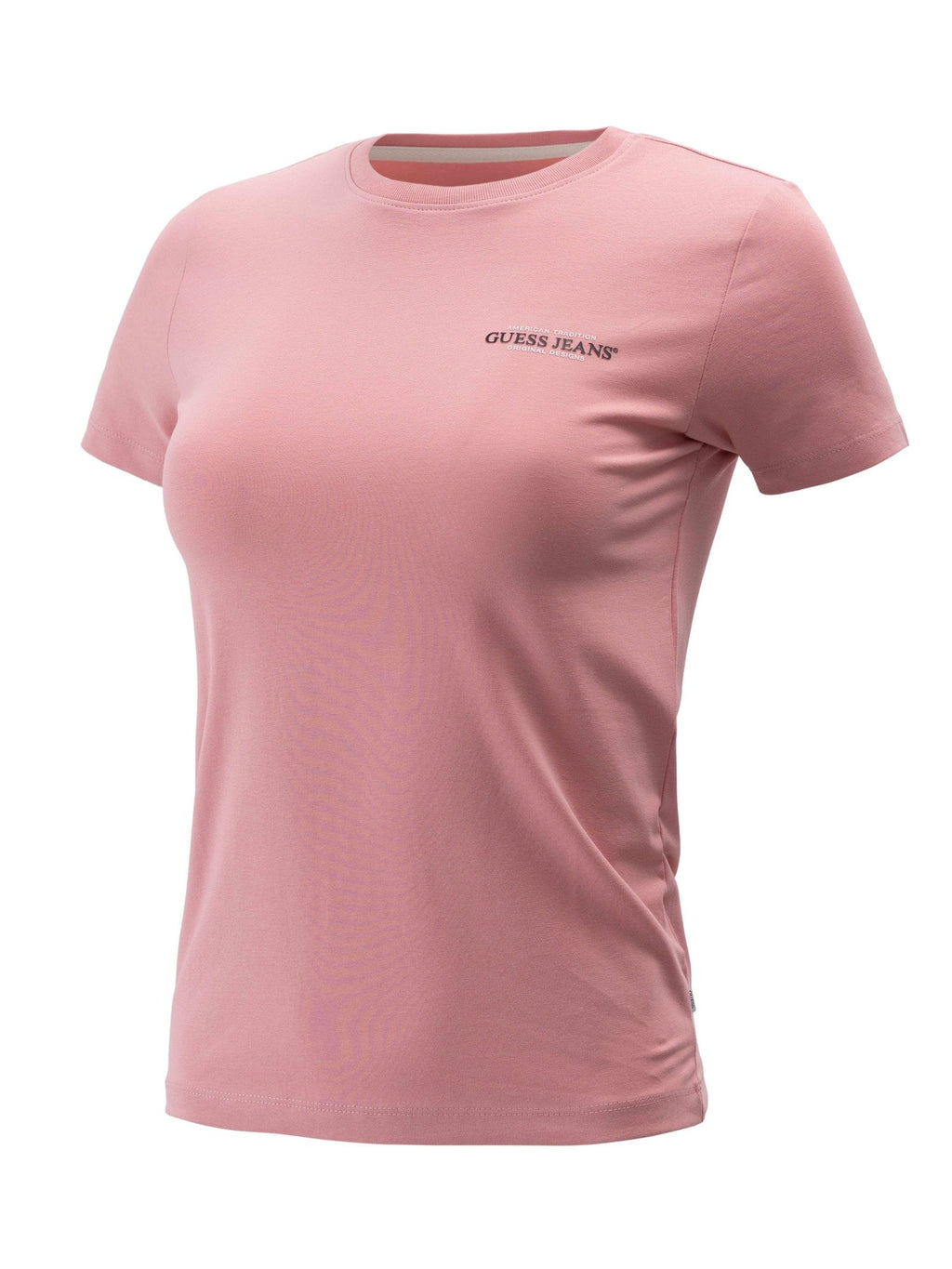 GUESS JEANS Тениска GJ SS CN SLIM MINI AMERICA TEE