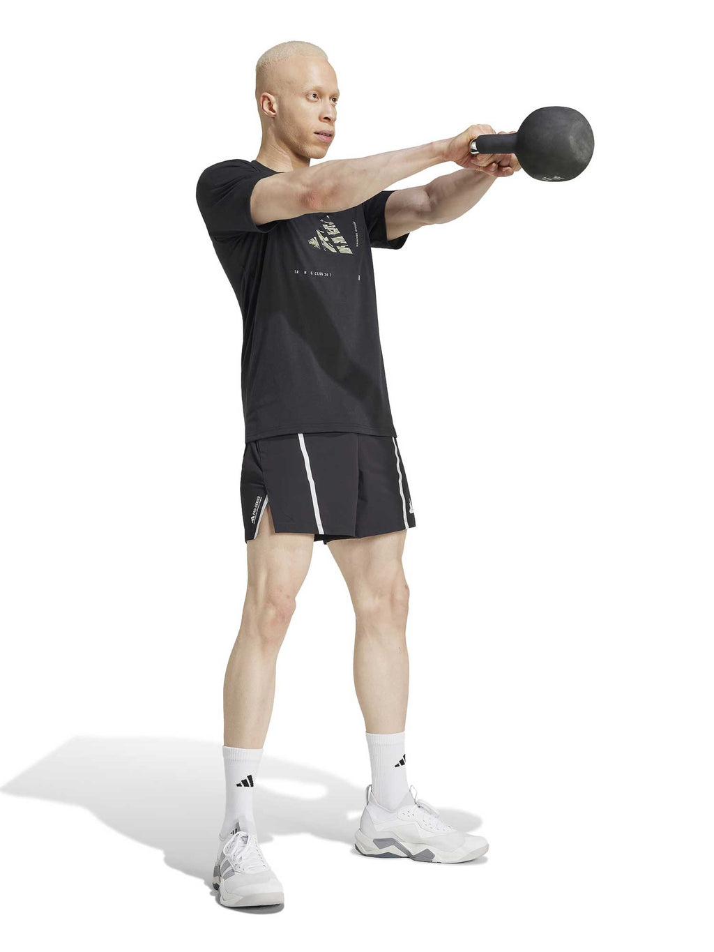 ADIDAS PERFORMANCE Тениска Climacool Training Camo Logo Graphic
