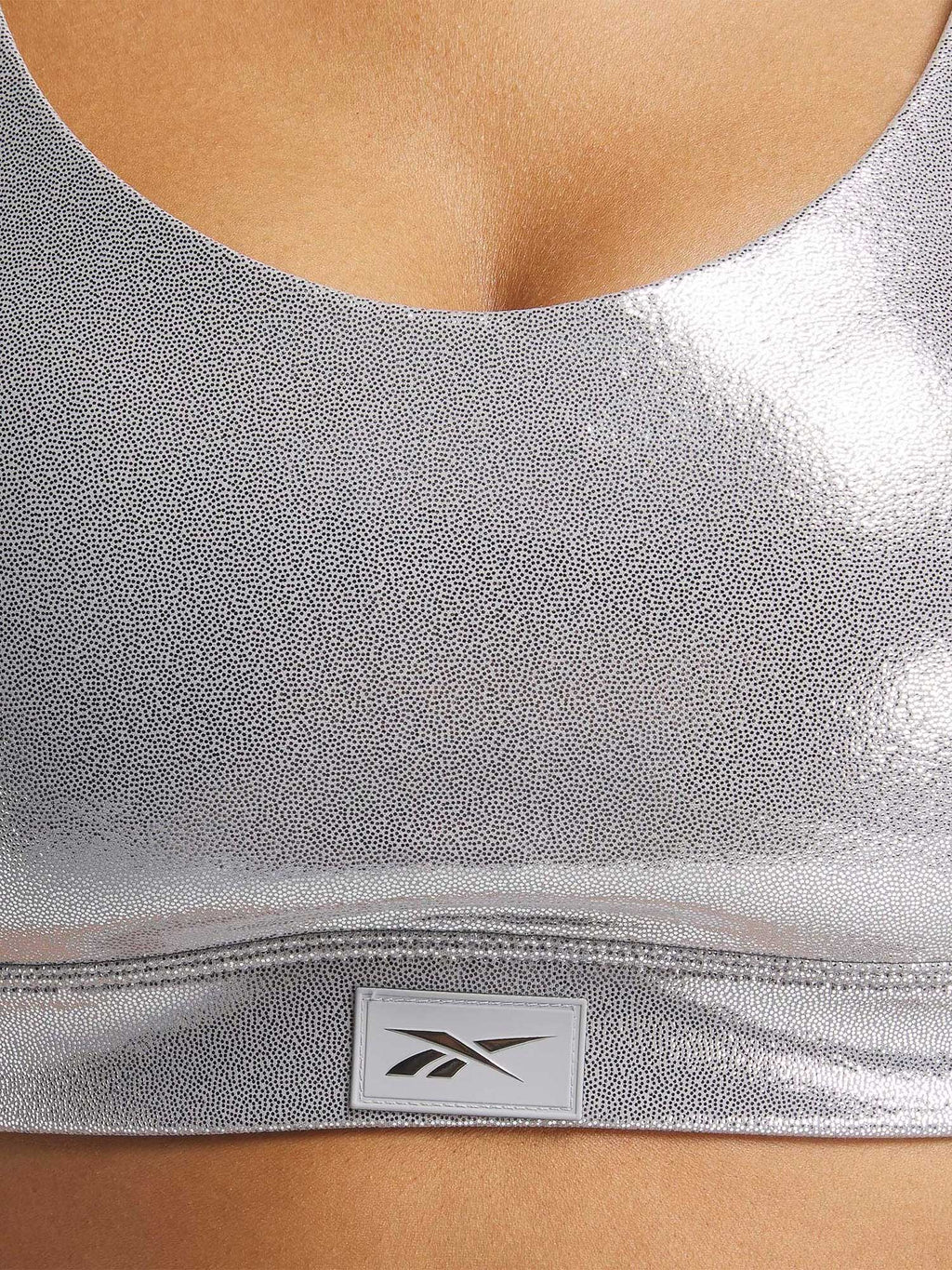REEBOK Спортен сутиен LUX CHROME STRAPPY BRA