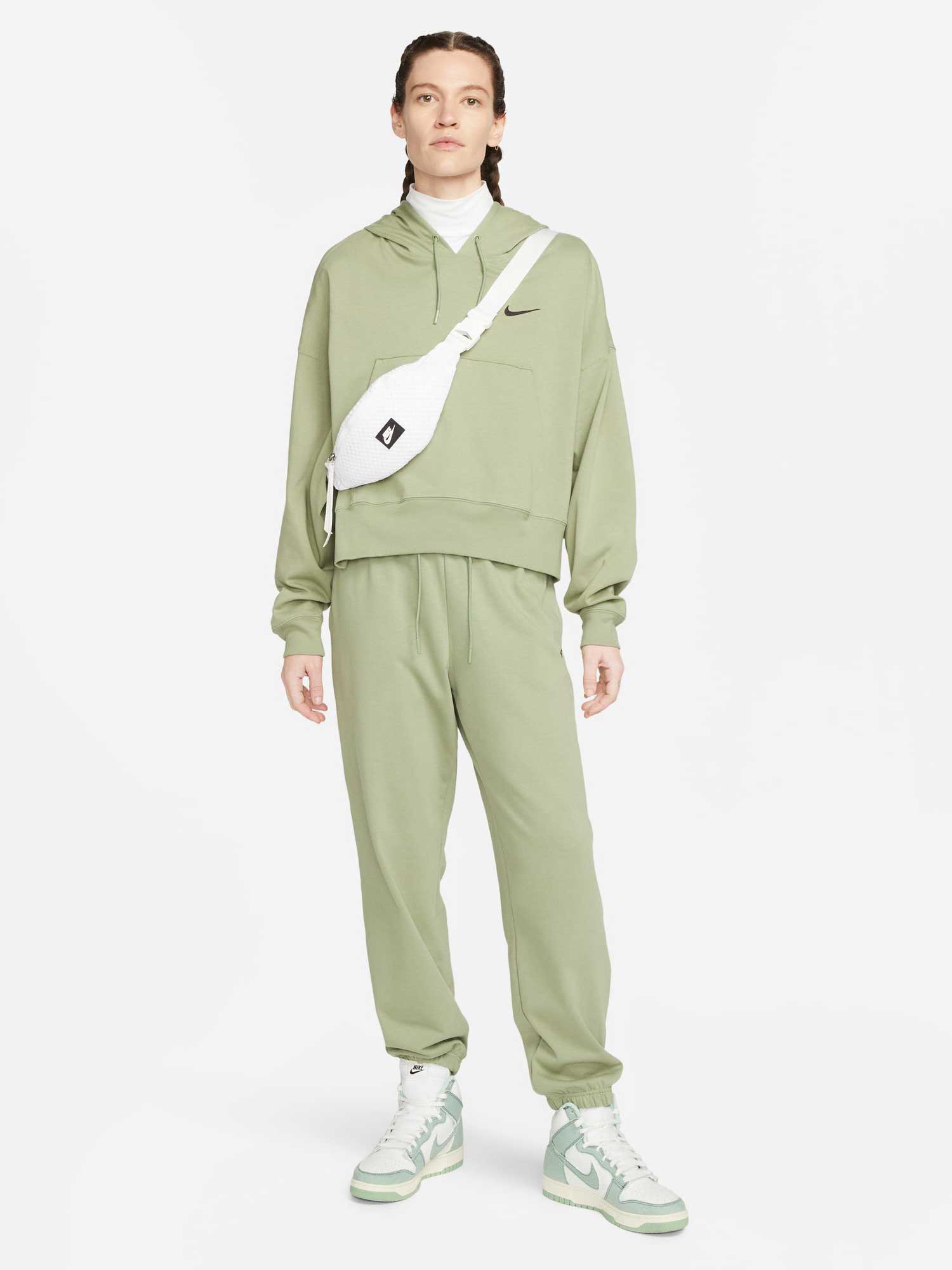 NIKE Суитшърт W NSW JRSY OS PO HOODIE