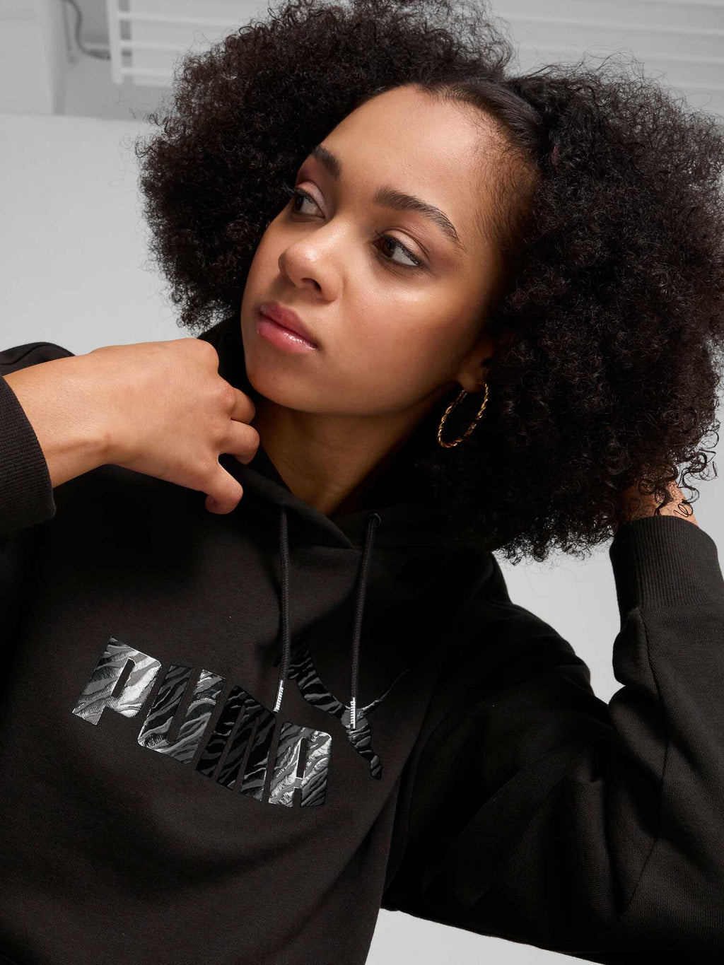 PUMA Суитшърт ESS+ ANIMAL Hoodie FL