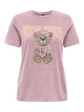 ONLY Тениска ONLLUCY LIFE REG S/S TOP BOX JRS