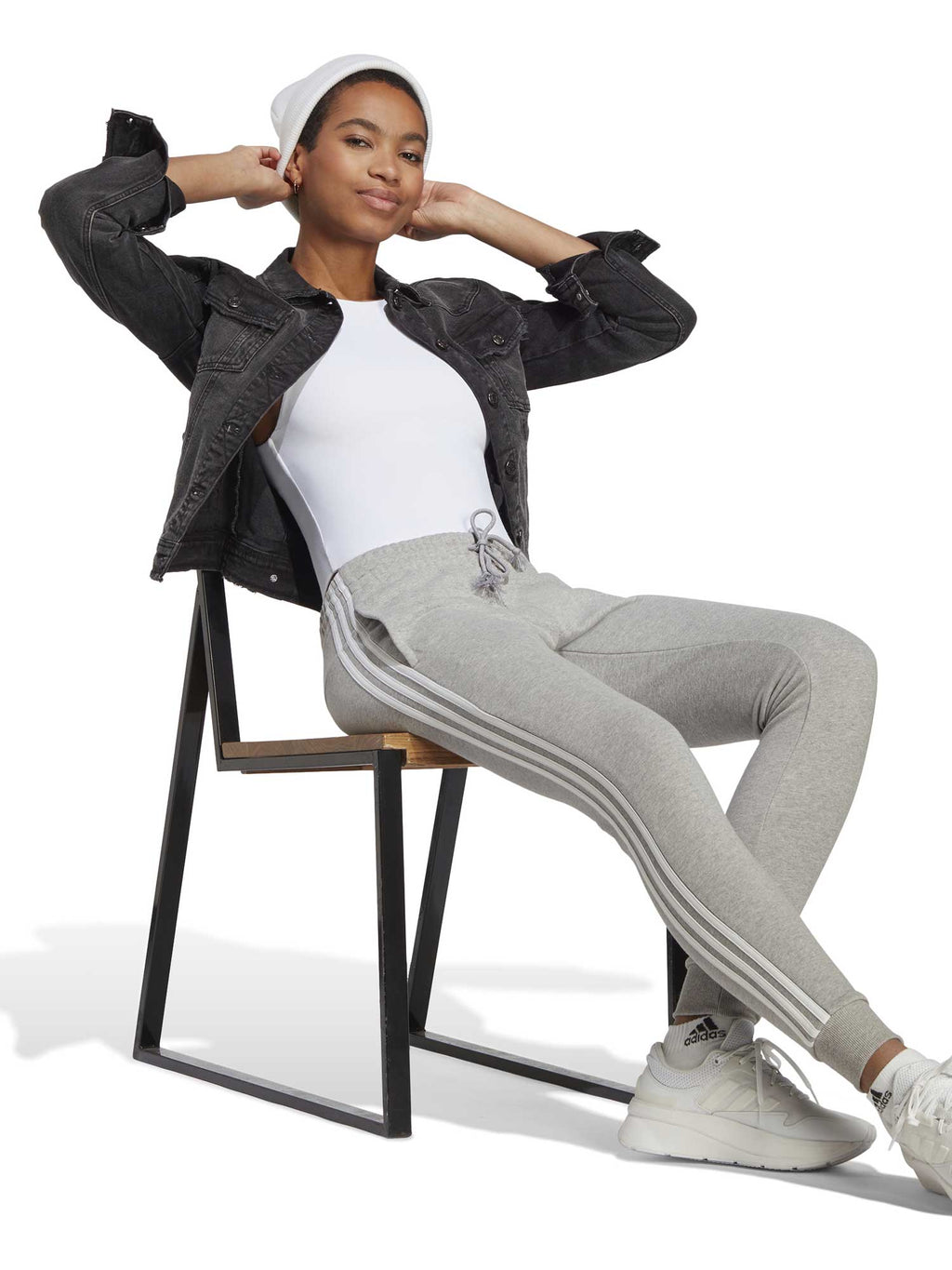 ADIDAS SPORTSWEAR Спортно долнище Essentials 3-Stripes