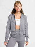 NIKE Суитшърт W NK ONE TF FZ HOODIE LBR