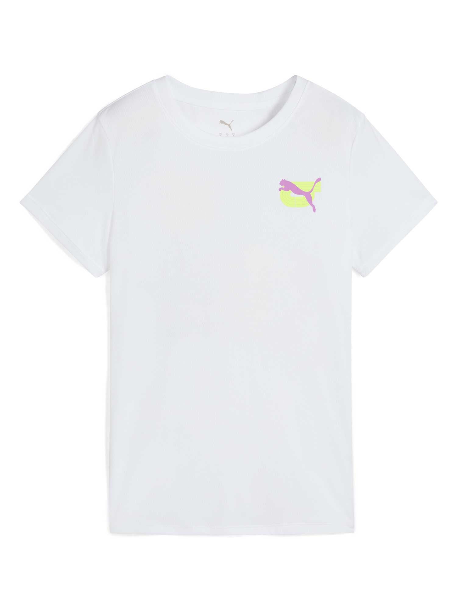 PUMA Тениска GRAPHICS RUNNING ILLUSTRATION TEE W