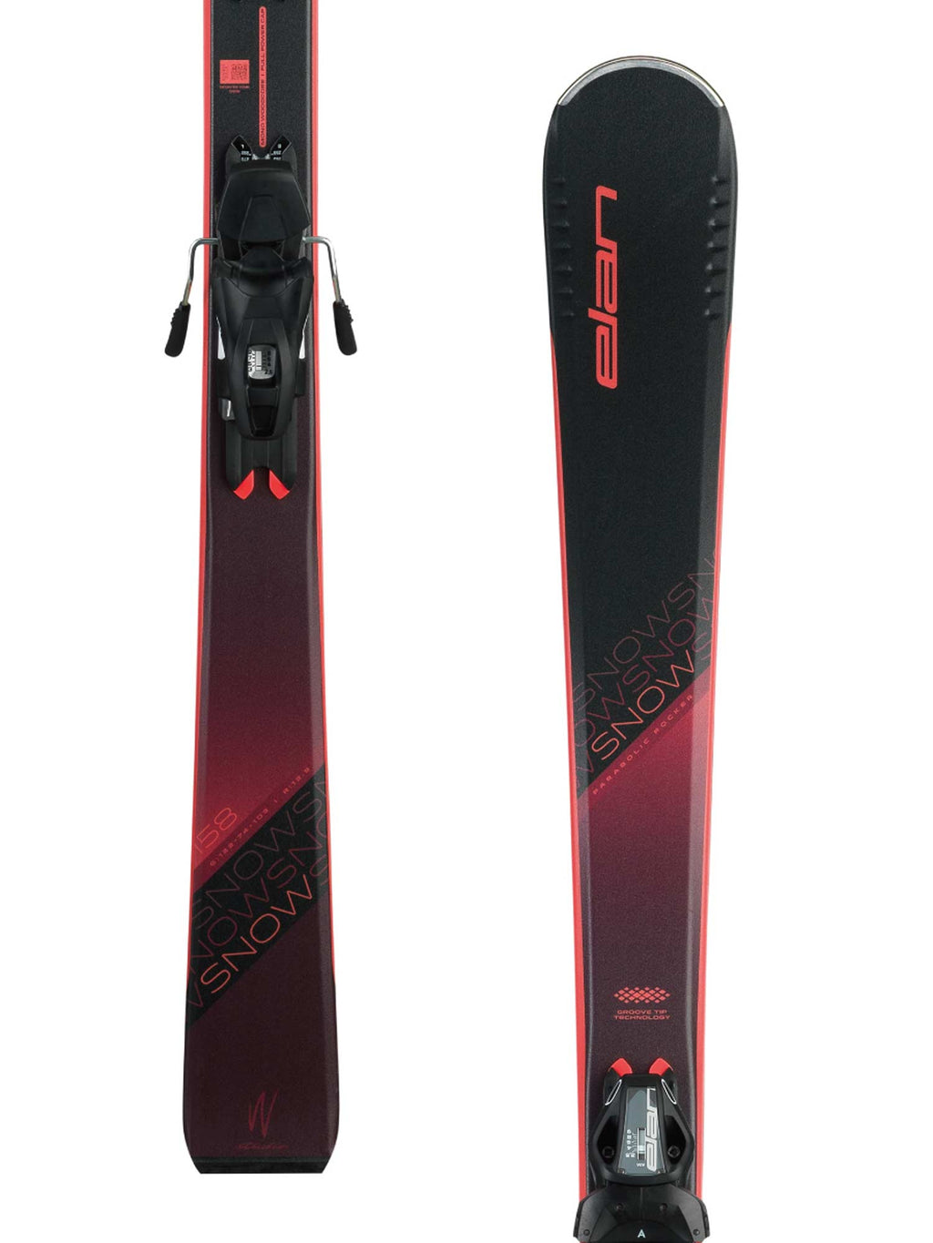 ELAN Ски SNOW BLACK LS EL9.0