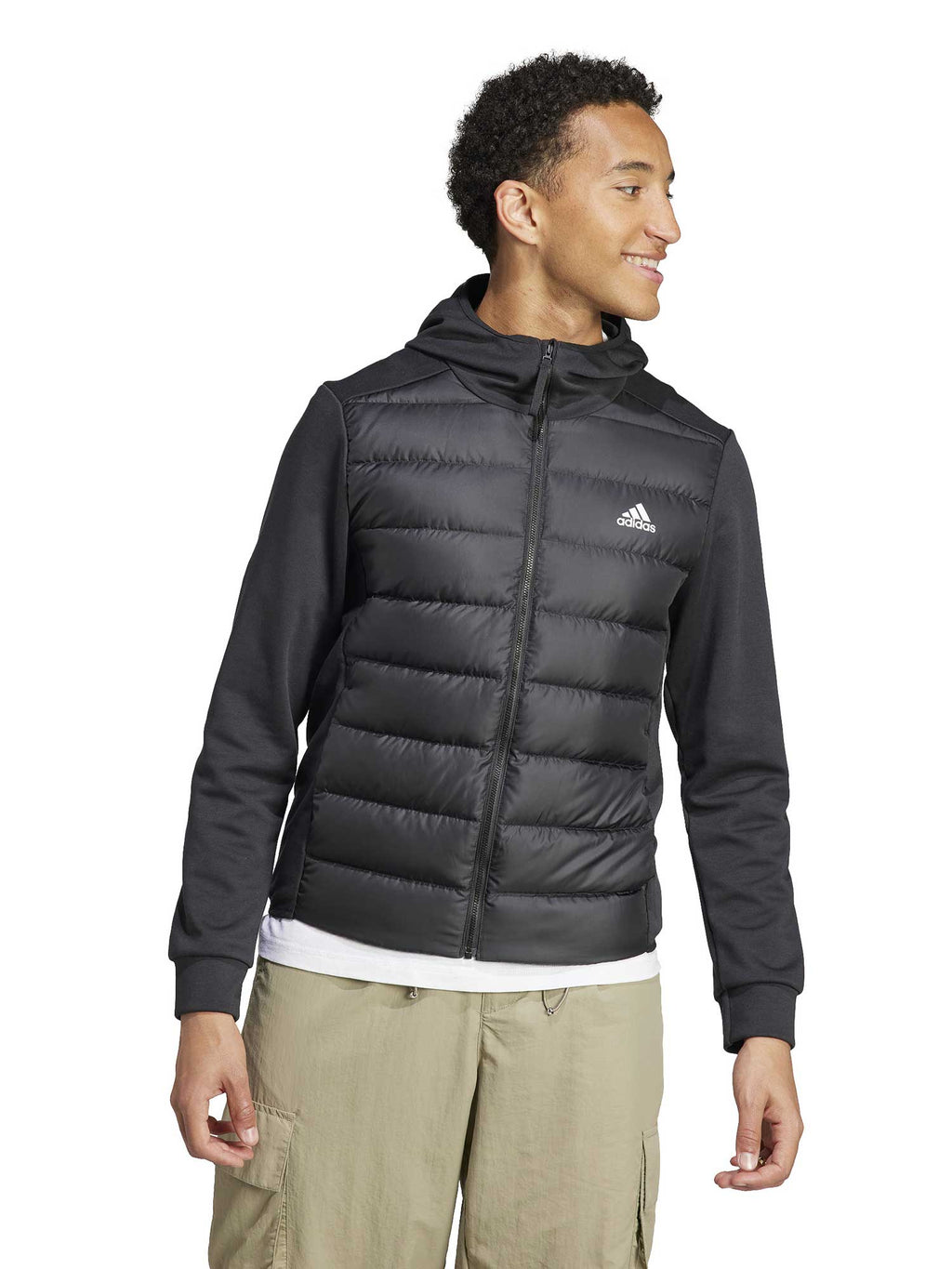 ADIDAS SPORTSWEAR Яке Essentials Hybrid Down Hooded