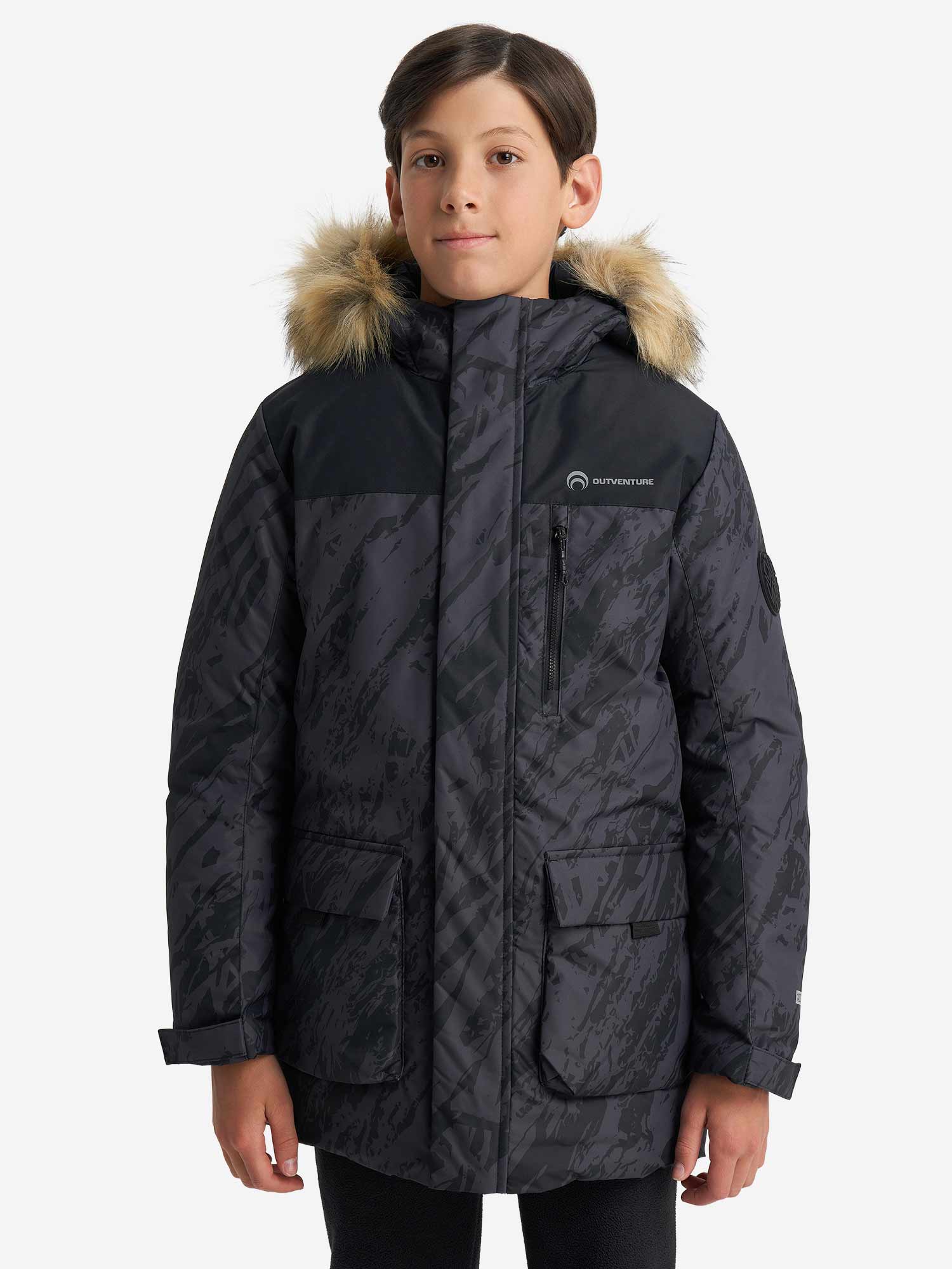 OUTVENTURE Яке Travel Boys' Faux Down Jacket