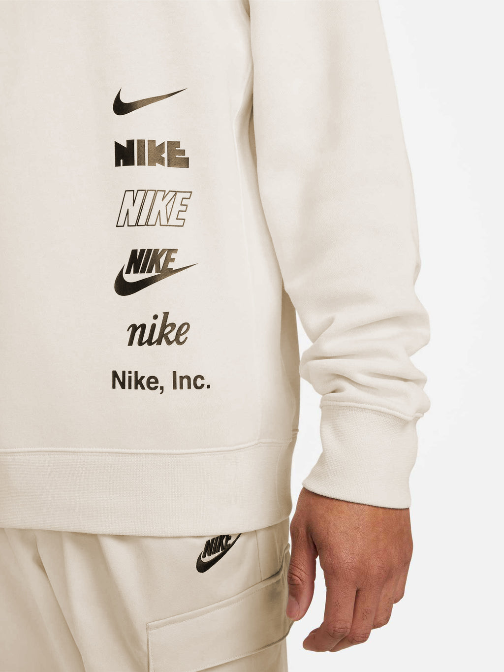 NIKE Блуза M NK CLUB + BB CREW MLOGO