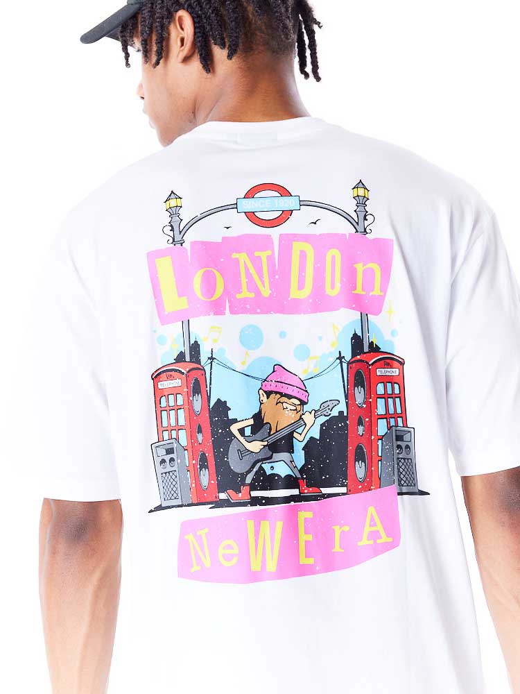 NEW ERA Тениска NE LOCATION GRPHC OS TEE