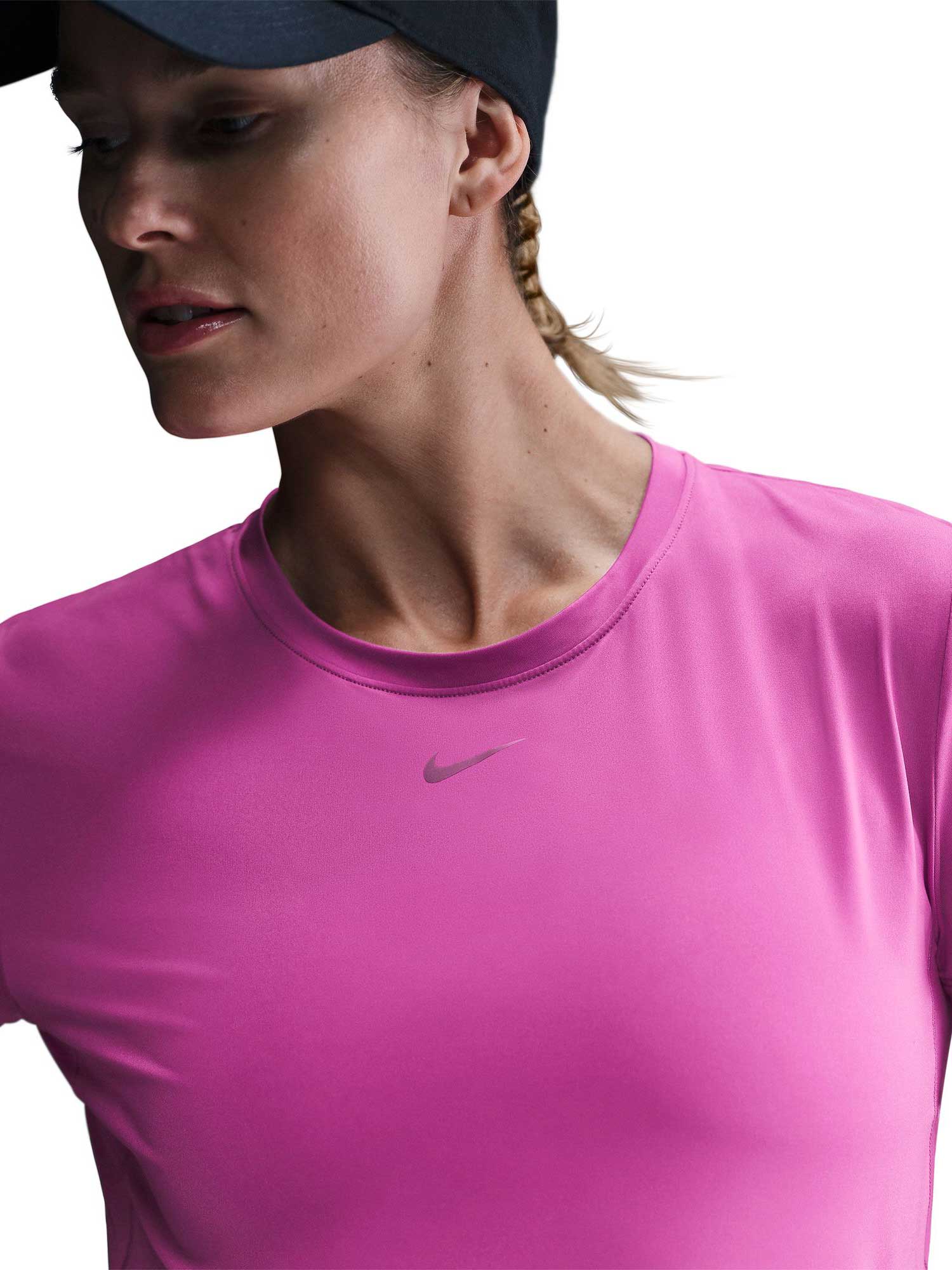 NIKE Тениска W NK ONE CLASSIC DF SS TOP