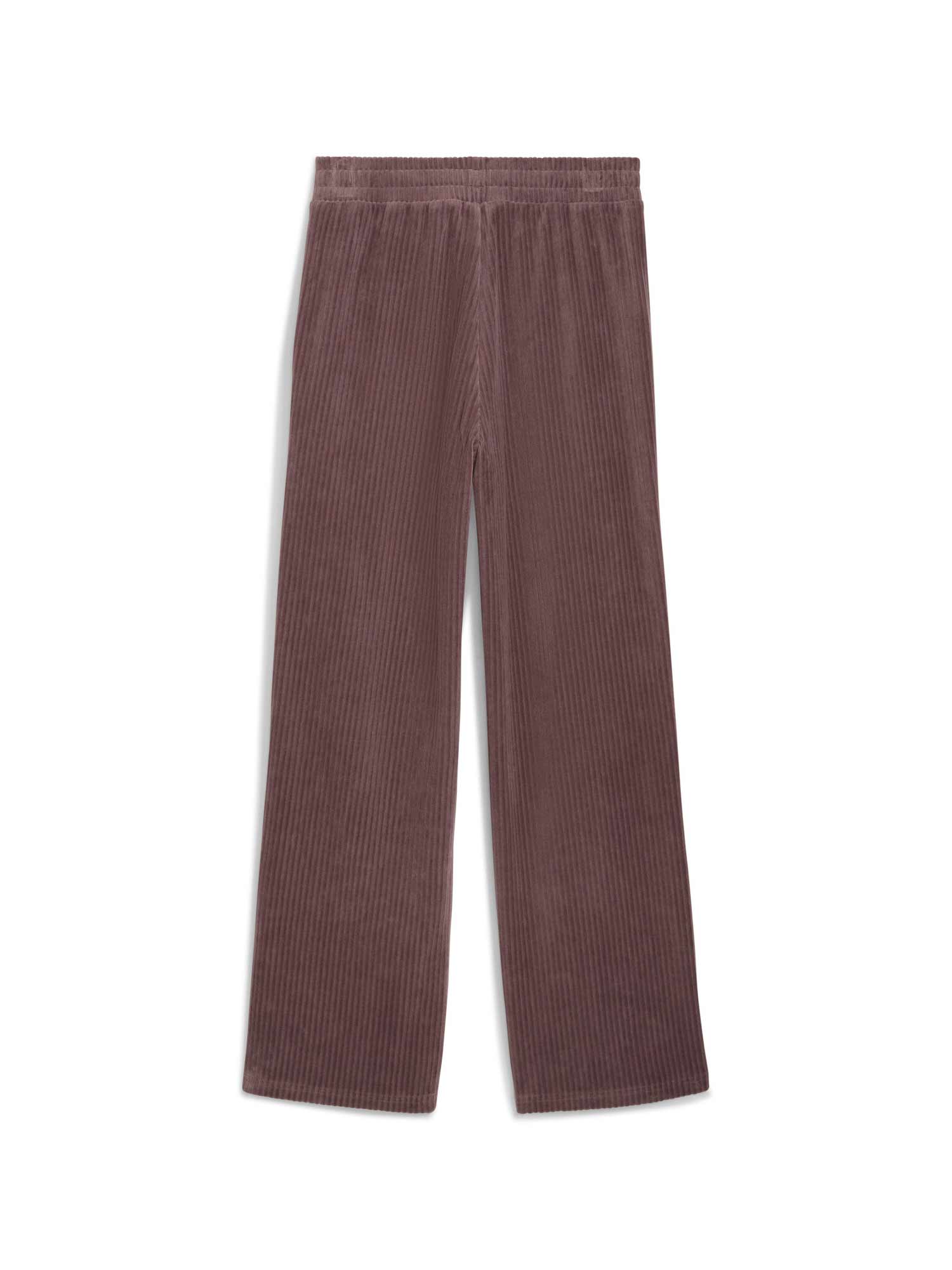 PUMA Спортно долнище ESS ELEVATED Velour Rib Str Leg