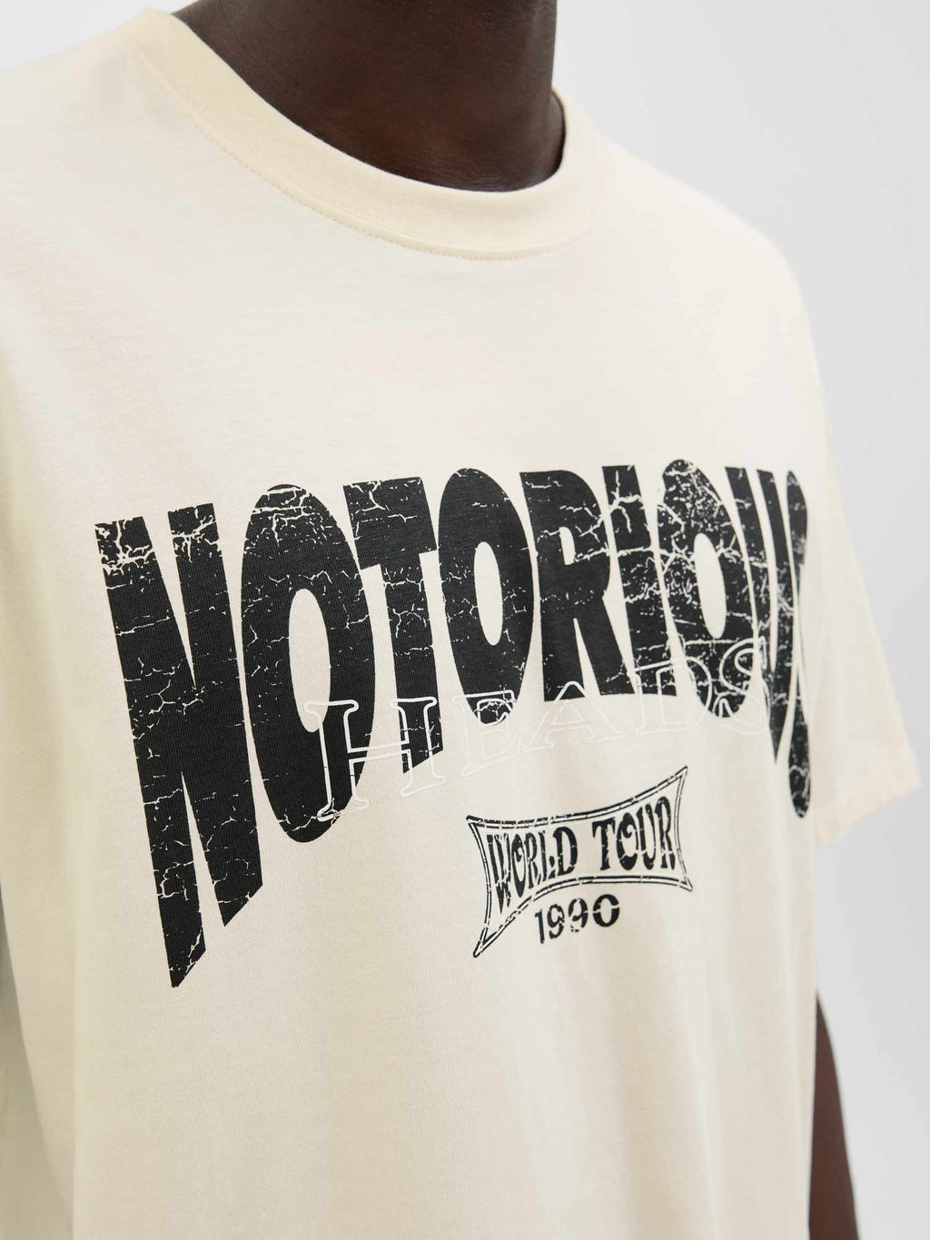 JACK & JONES Тениска JOREAGLEROCK GALLERY TEE SS CREW NECK TG