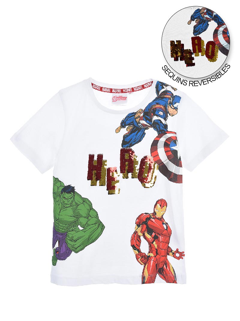 KIDS MOVIE HEROES Тениска AVENGERS