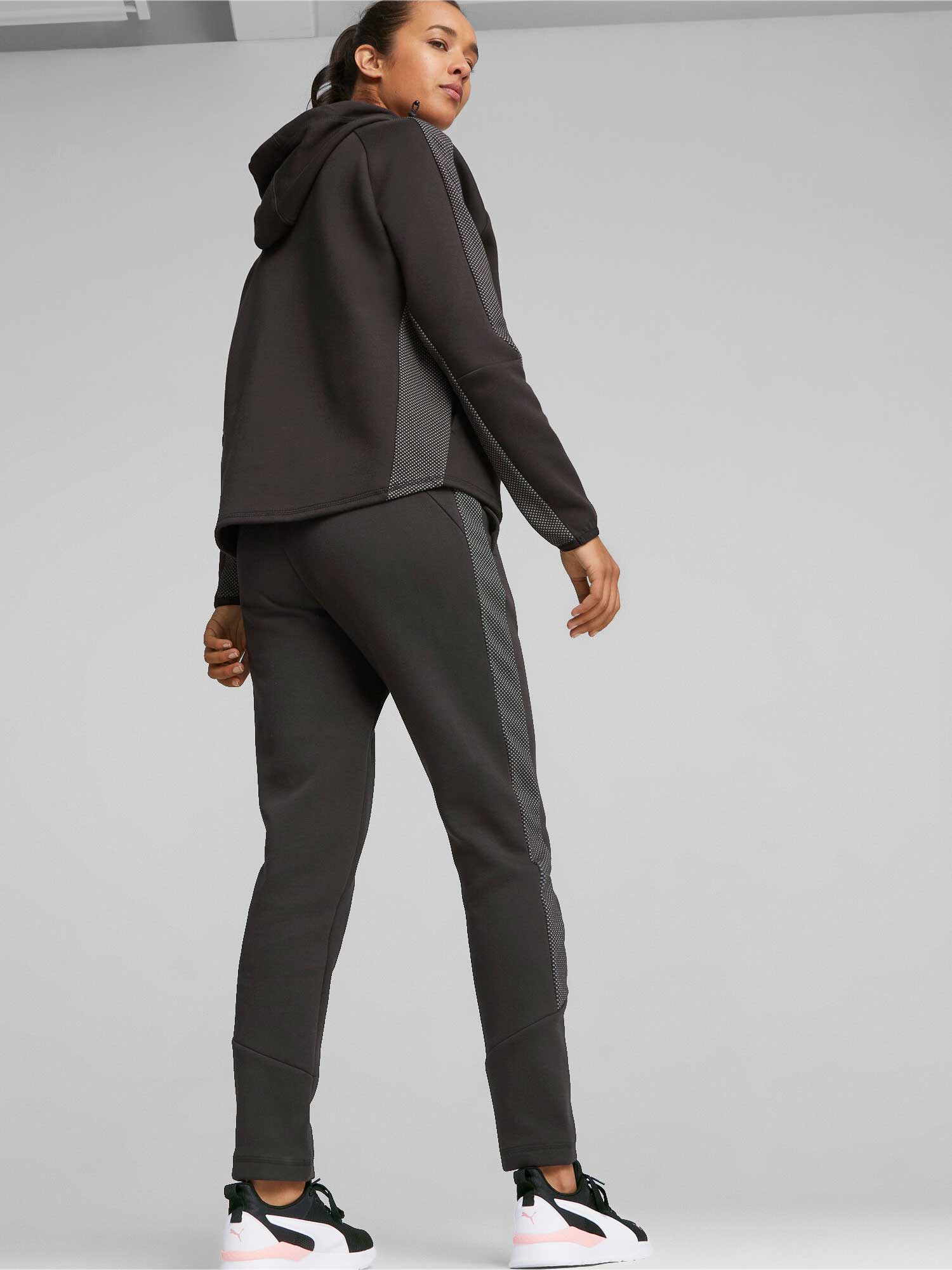 PUMA Спортно долнище EVOSTRIPE High-Waist Pants