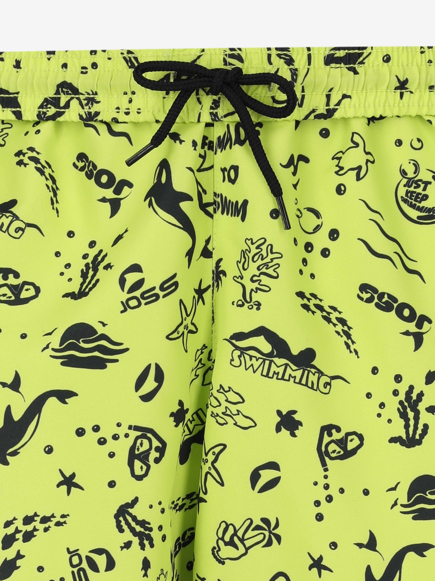 JOSS Плувни шорти Boys All-Over Printed Swim Shorts