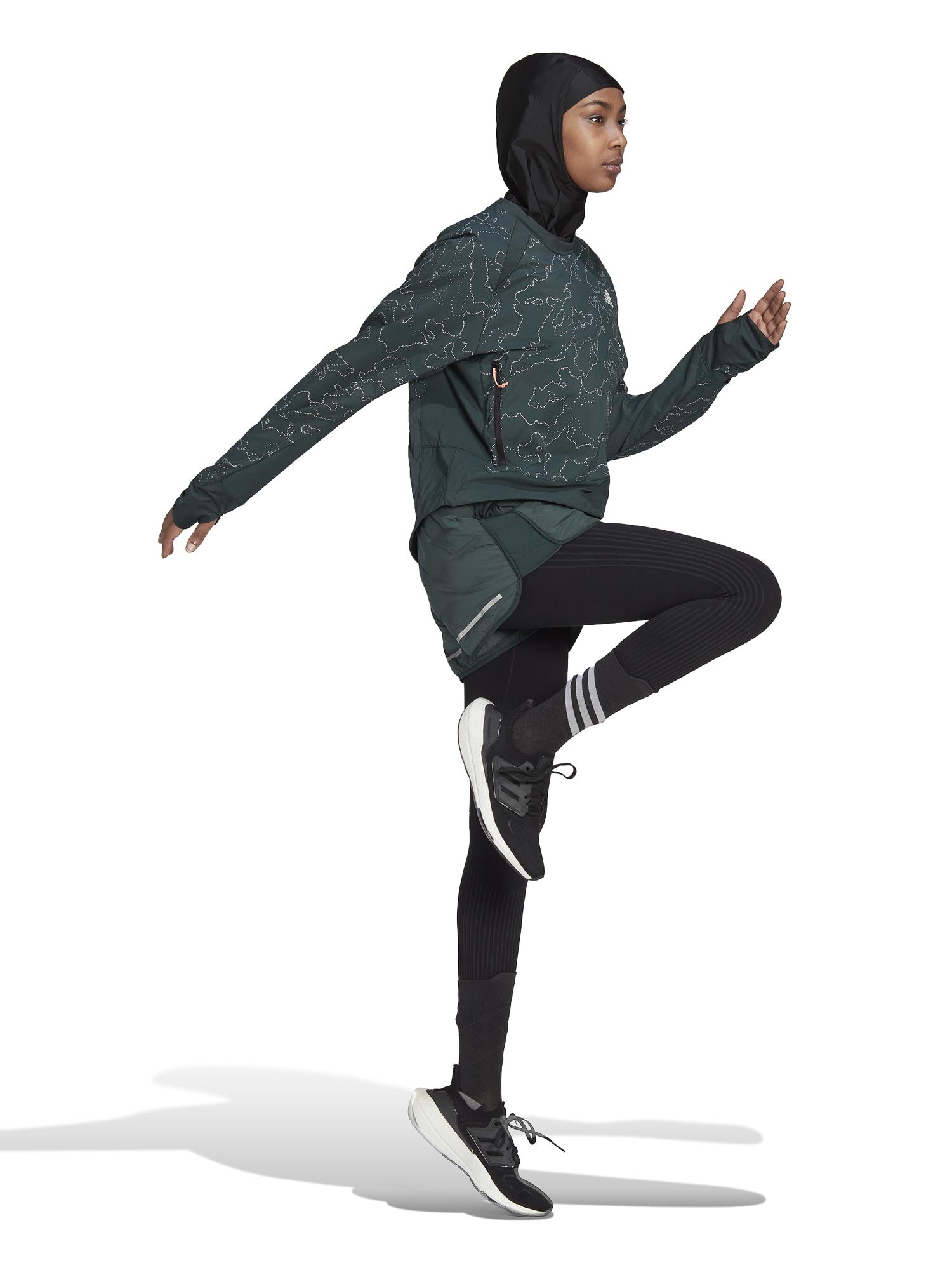 ADIDAS PERFORMANCE Блуза X-City Running Crewneck