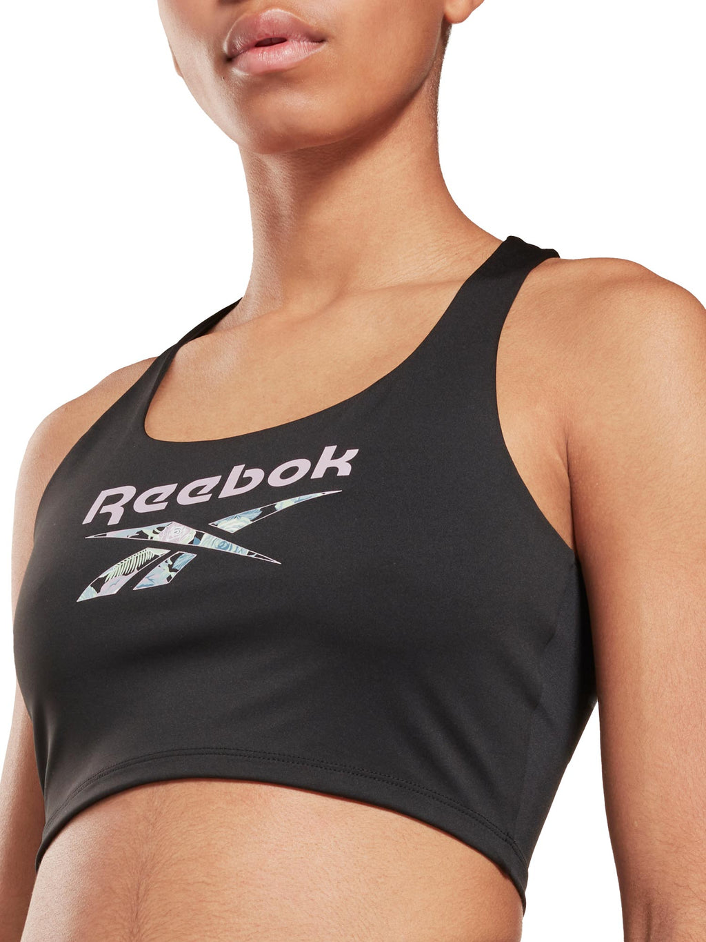 REEBOK Спортен сутиен Yoga Floral