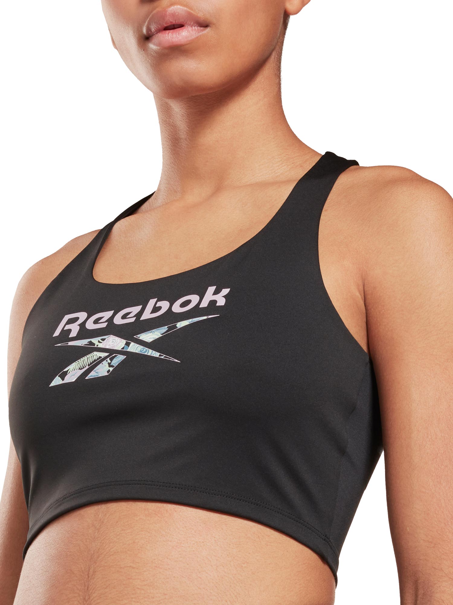 REEBOK Спортен сутиен Yoga Floral