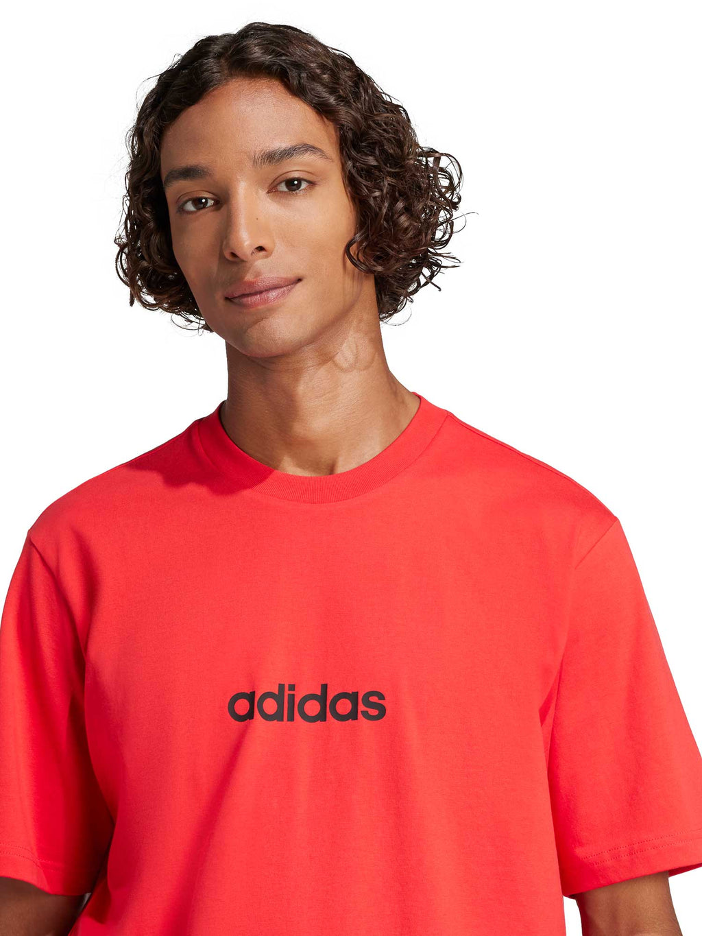 ADIDAS SPORTSWEAR Тениска Essentials Linear Single Jersey Tee