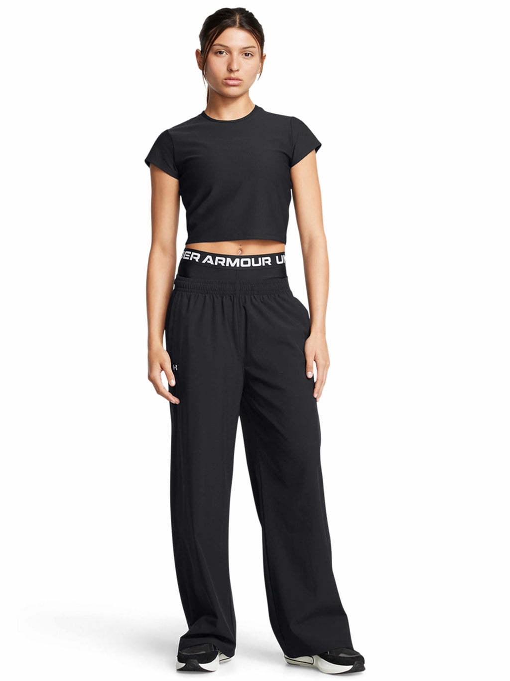 UNDER ARMOUR Спортно долнище Rival Wide Leg Pant