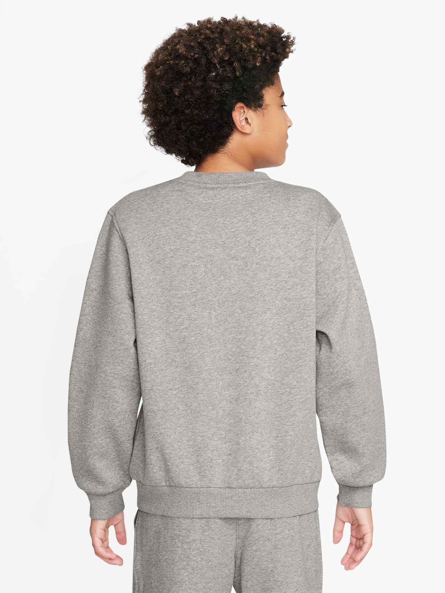 NIKE Блуза K NSW CLUB FLC CREW LS HBR