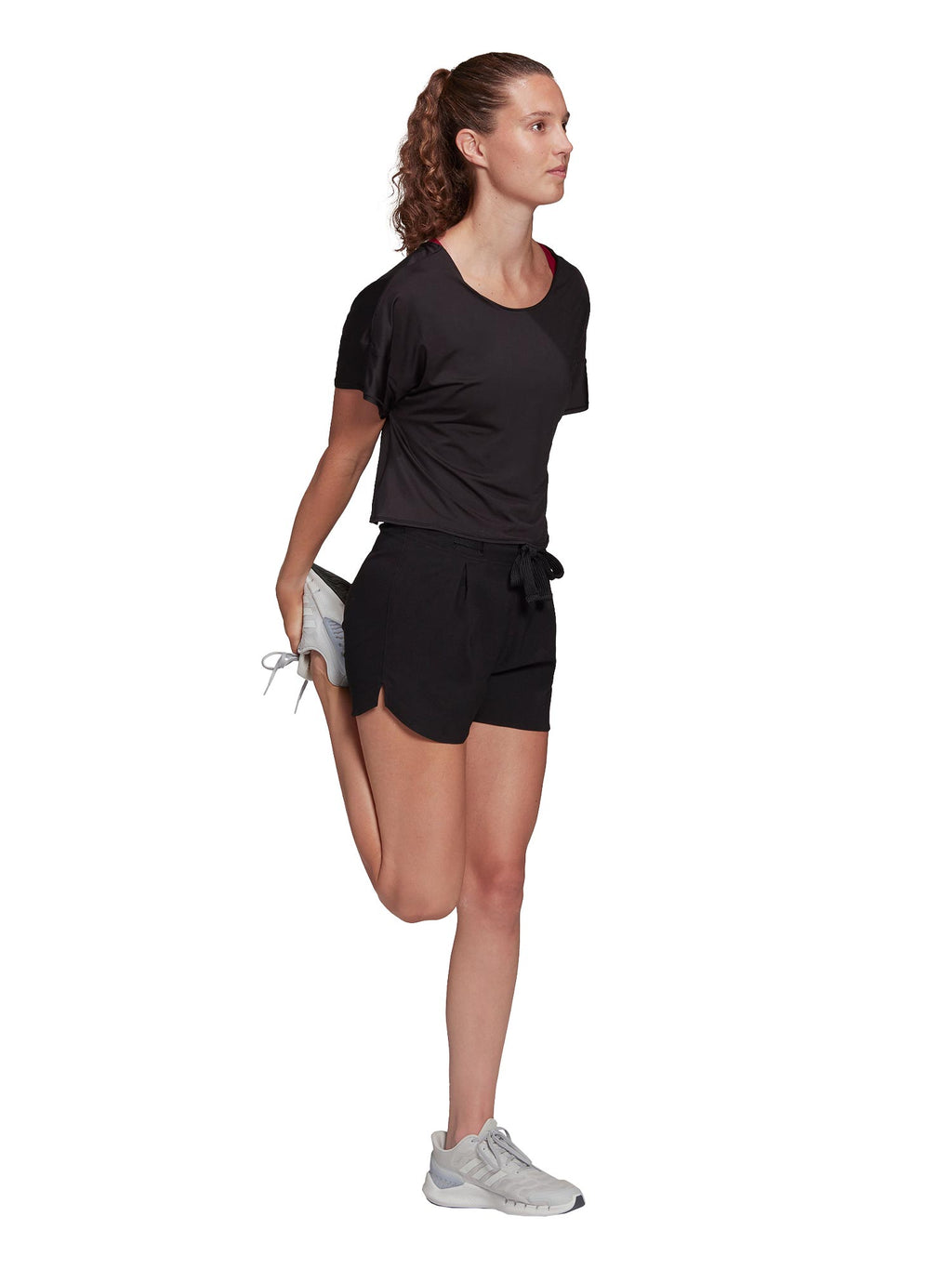 ADIDAS PERFORMANCE Тениска STUDIO BACKLESS