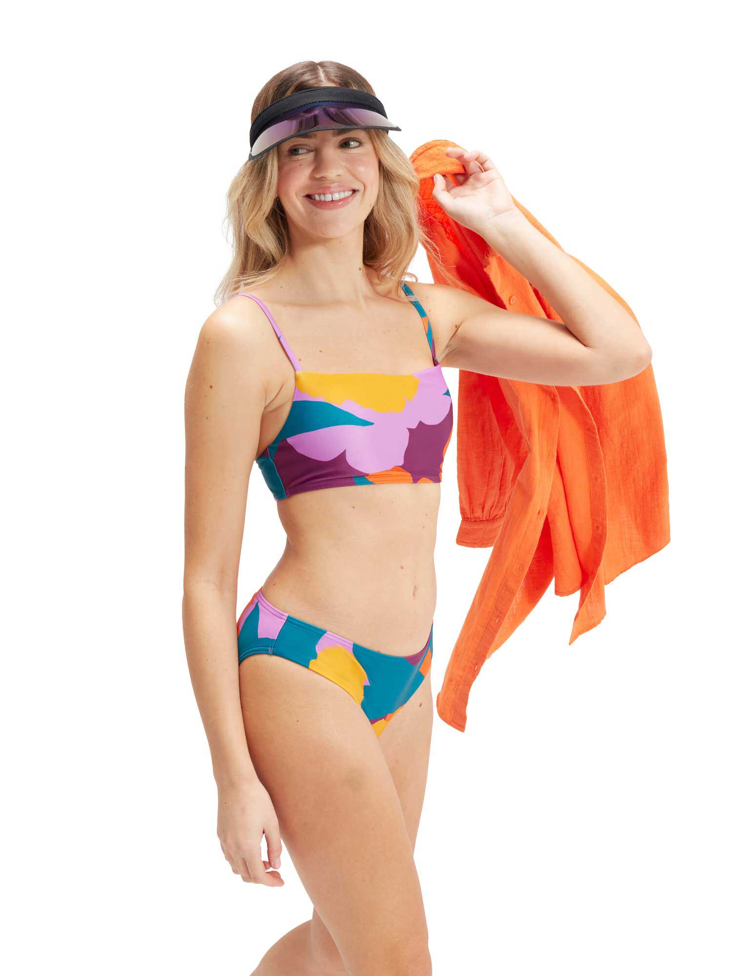SPEEDO Бански 2 части WOMENS PRINTED ADJUSTABLE THINSTRAP