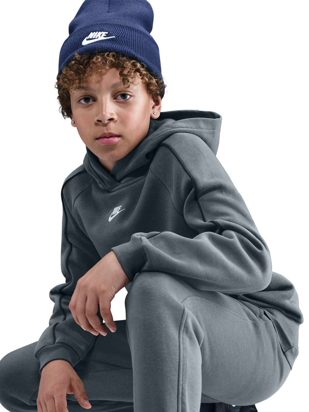 NIKE Спортен екип K NSW CLUB FLC HDY TRACKSUIT