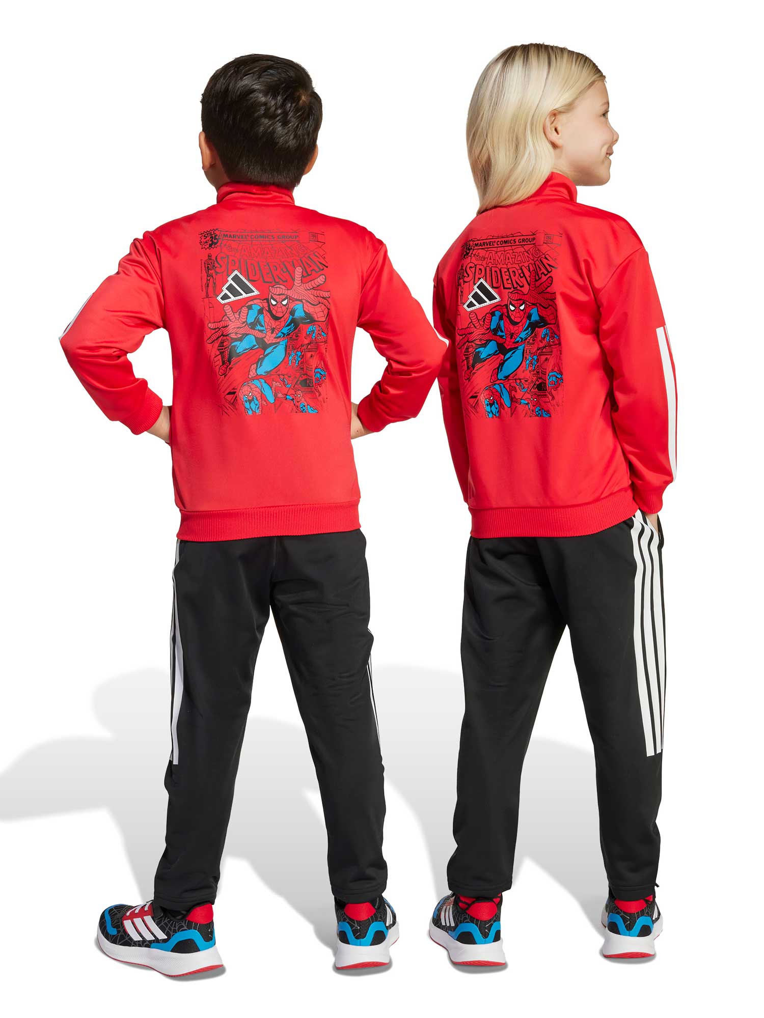 ADIDAS SPORTSWEAR Спортен екип Marvel Spider-Man Tracksuit Kids