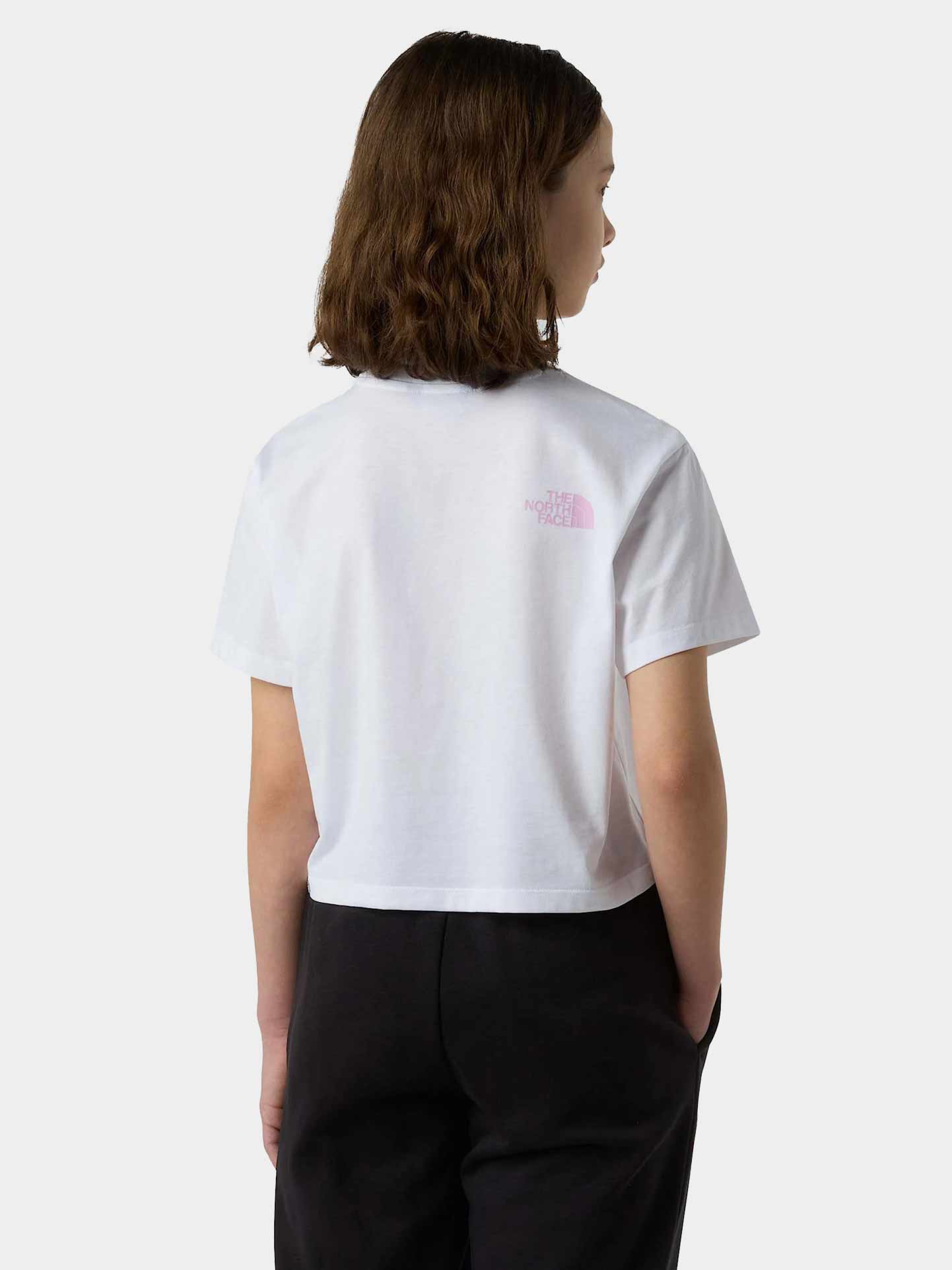 THE NORTH FACE Тениска G SS CROP EASY TEE