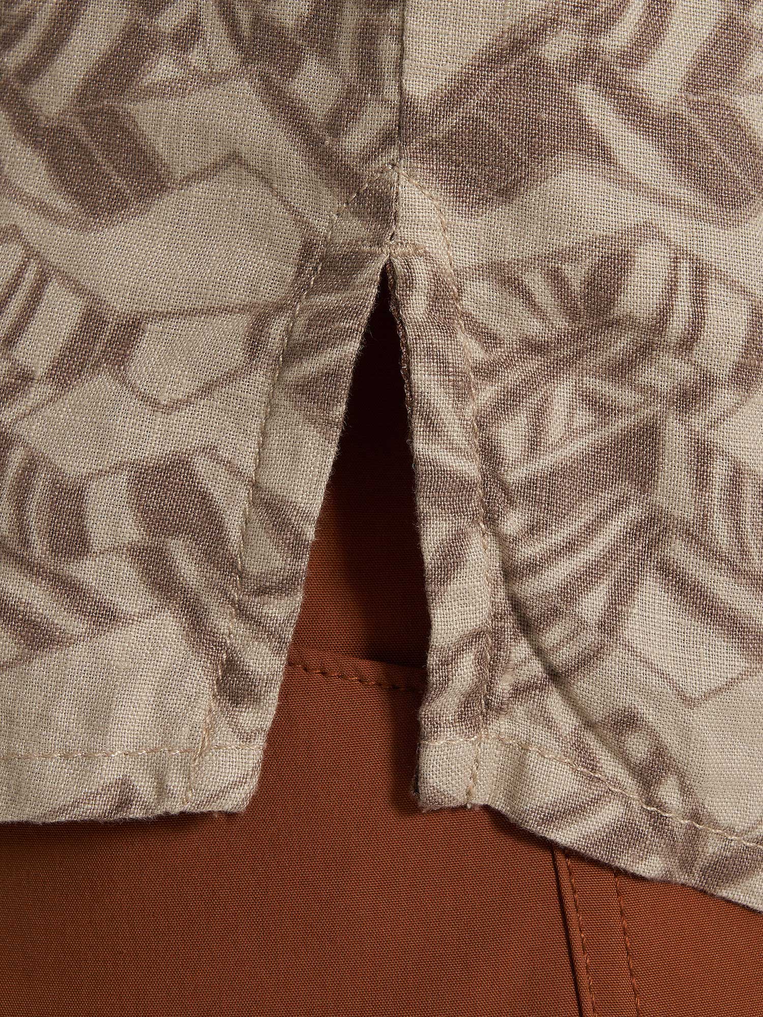 CORDILLERO Риза Travel Male SS Shirt AOP linen