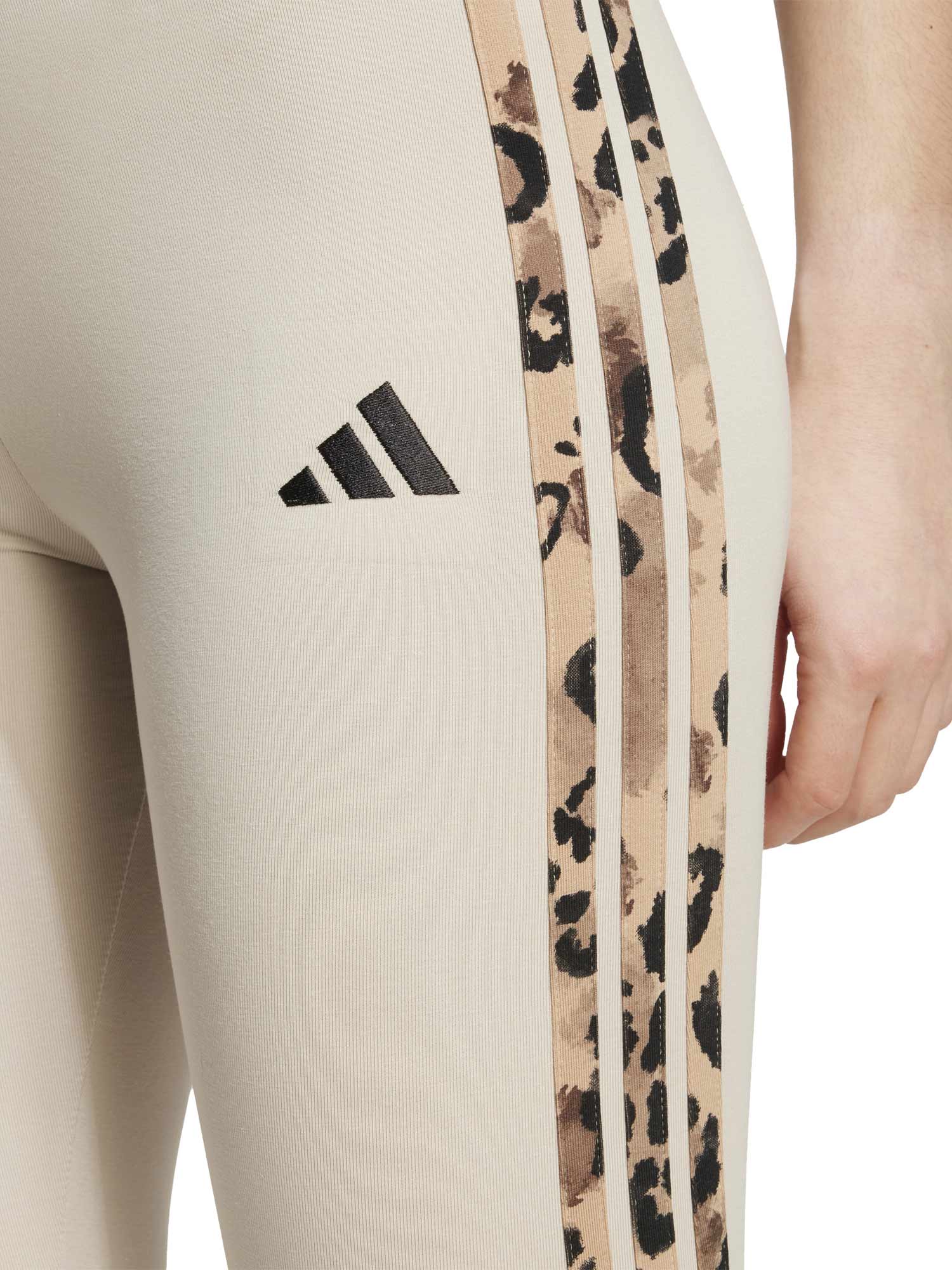 ADIDAS SPORTSWEAR Клин Animal Print 3-Stripes High Rise Leggings