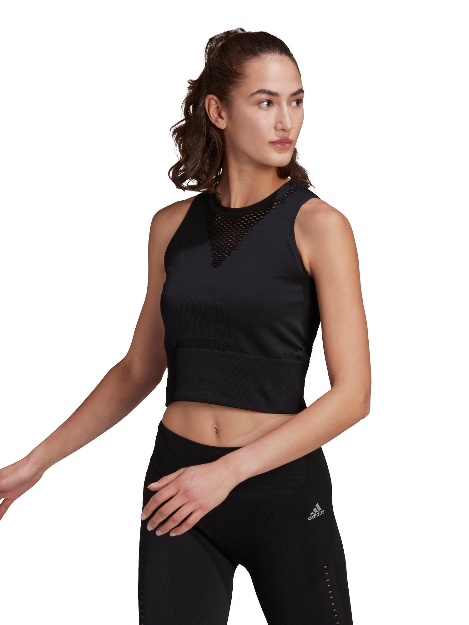 ADIDAS PERFORMANCE Потник Run Fast AEROKNIT Running Crop