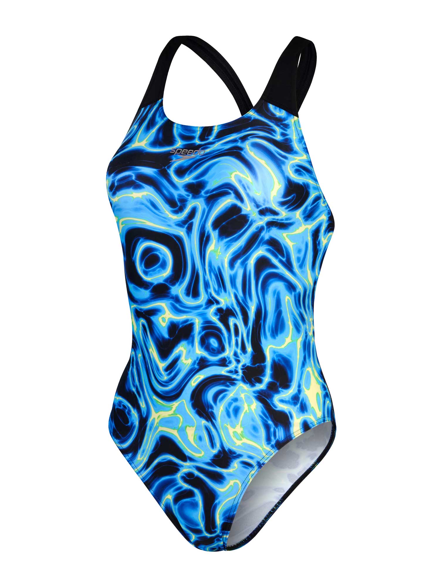 SPEEDO Цял бански ALLOVER DIGITAL POWERBACK