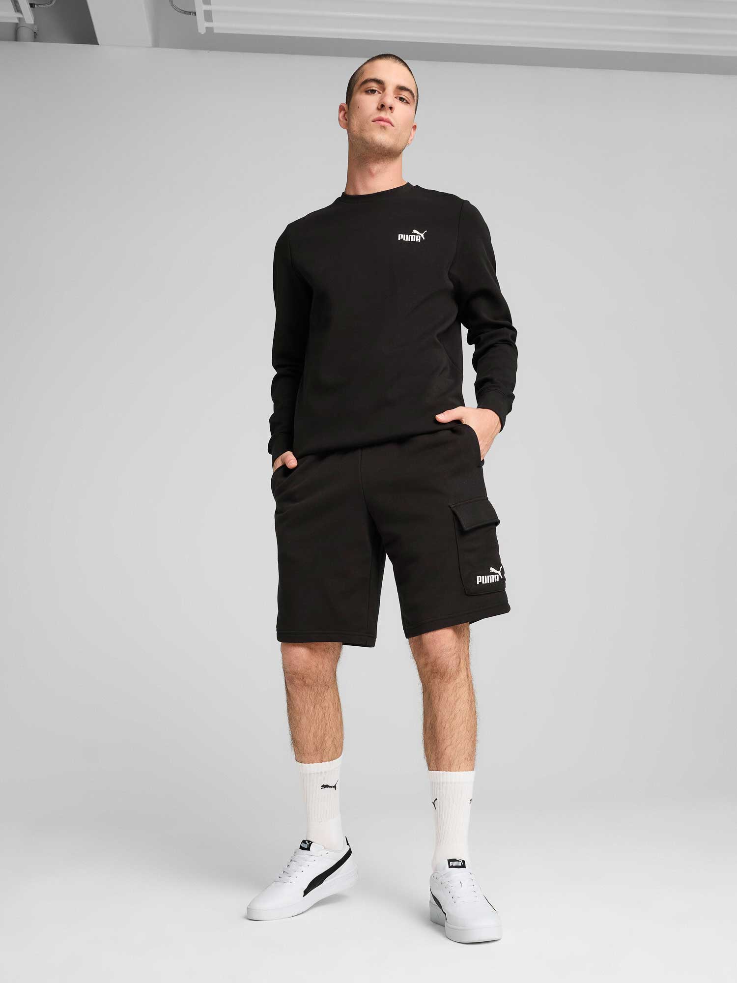 PUMA Къси панталони ESS No. 1 Logo Cargo Shorts 10 TR