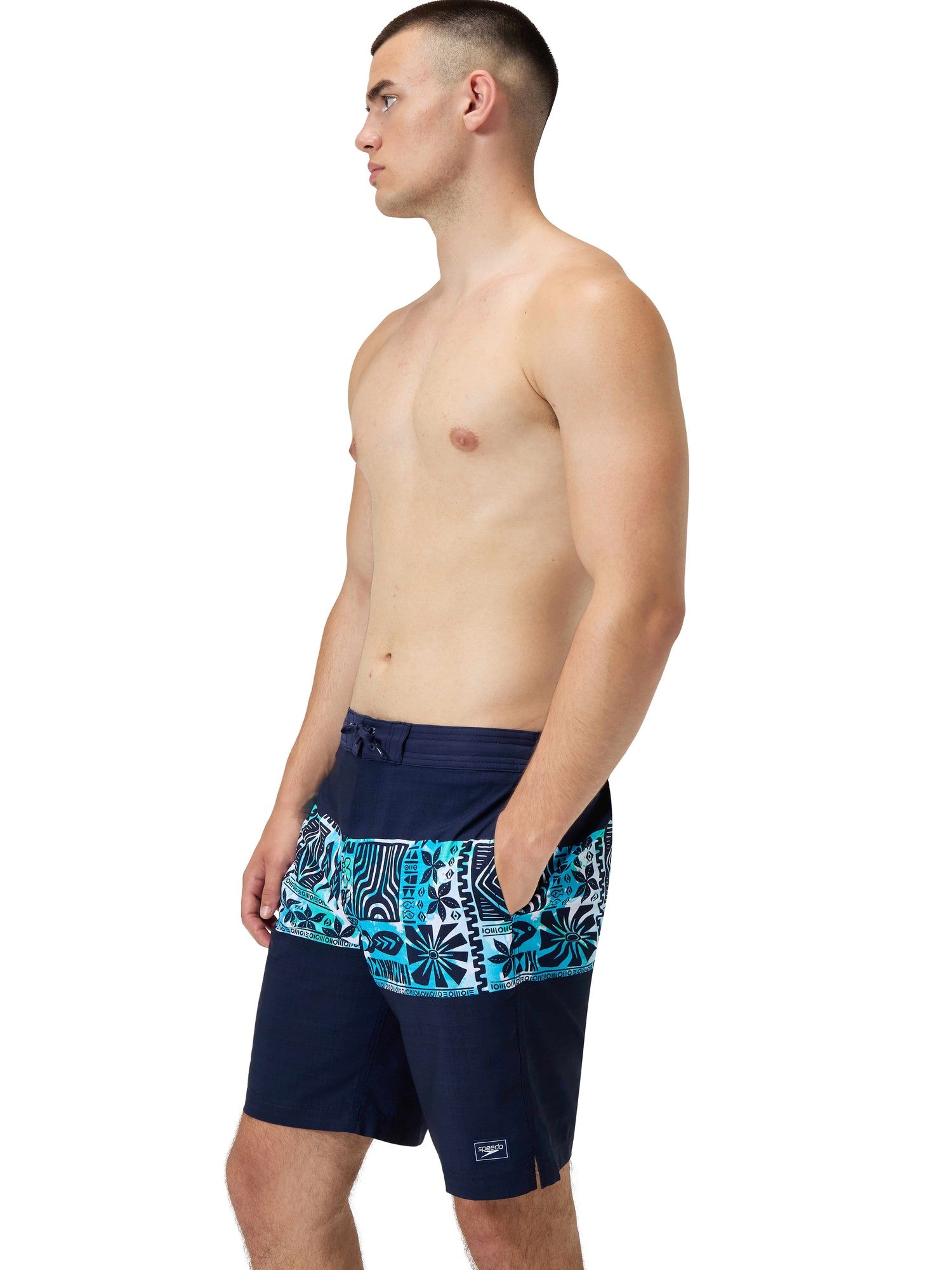 SPEEDO Плувни шорти ENG PRINT BONDI BRDSHRT 20