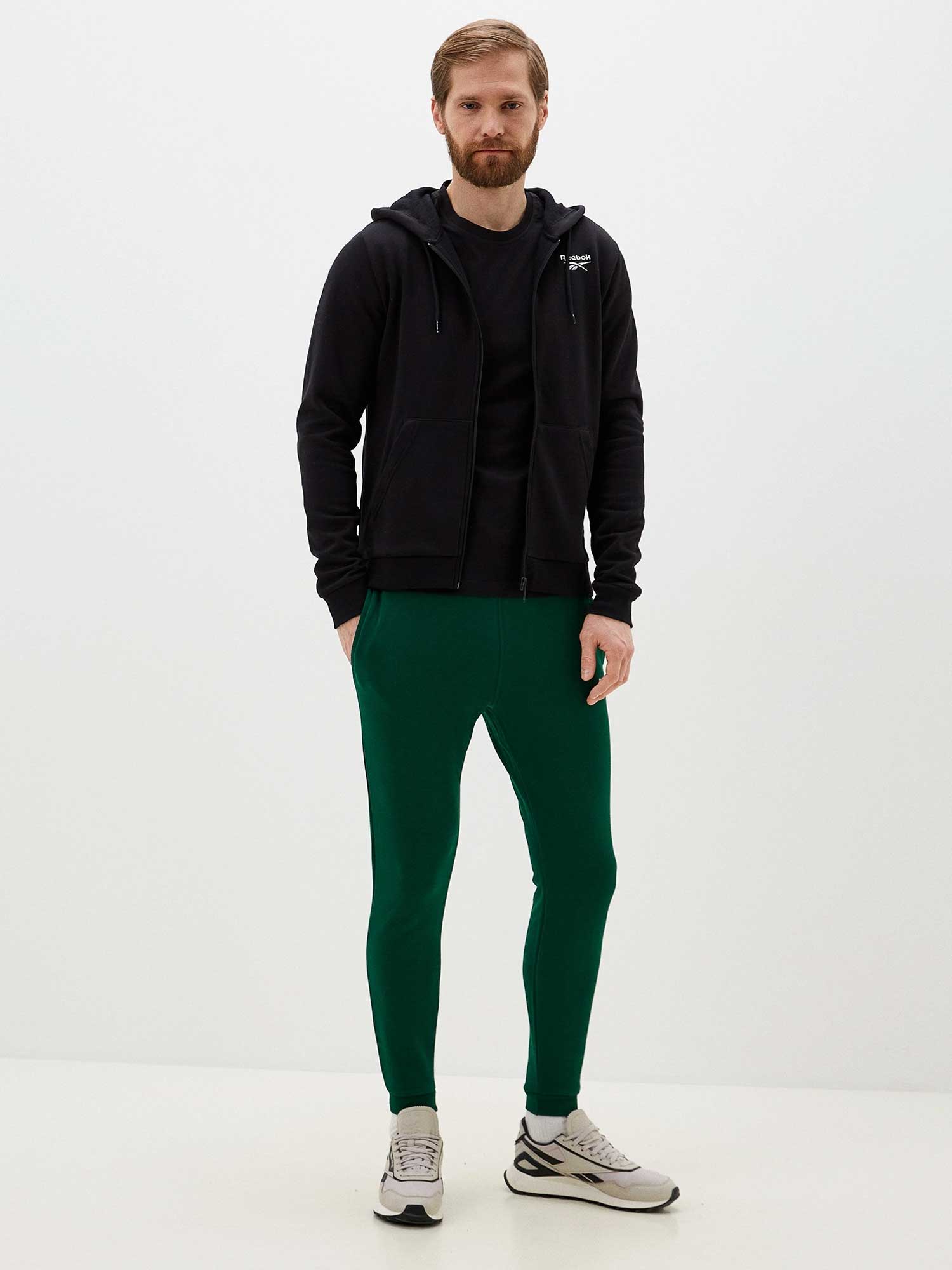 REEBOK Суитшърт RI LEFT CHEST LOGO FZ