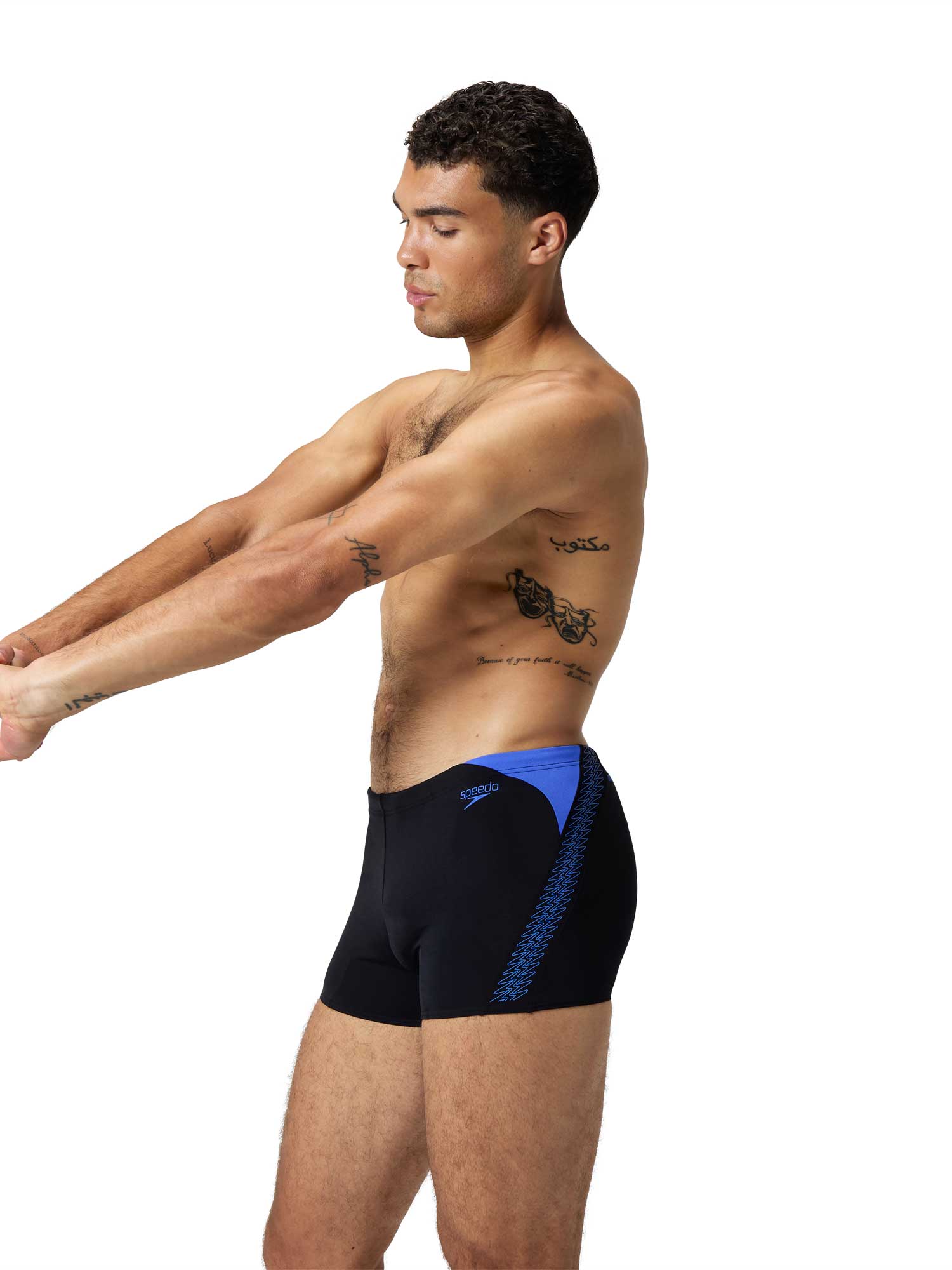 SPEEDO Бански MENS HYPERBOOM SPLICE AQUASHORT