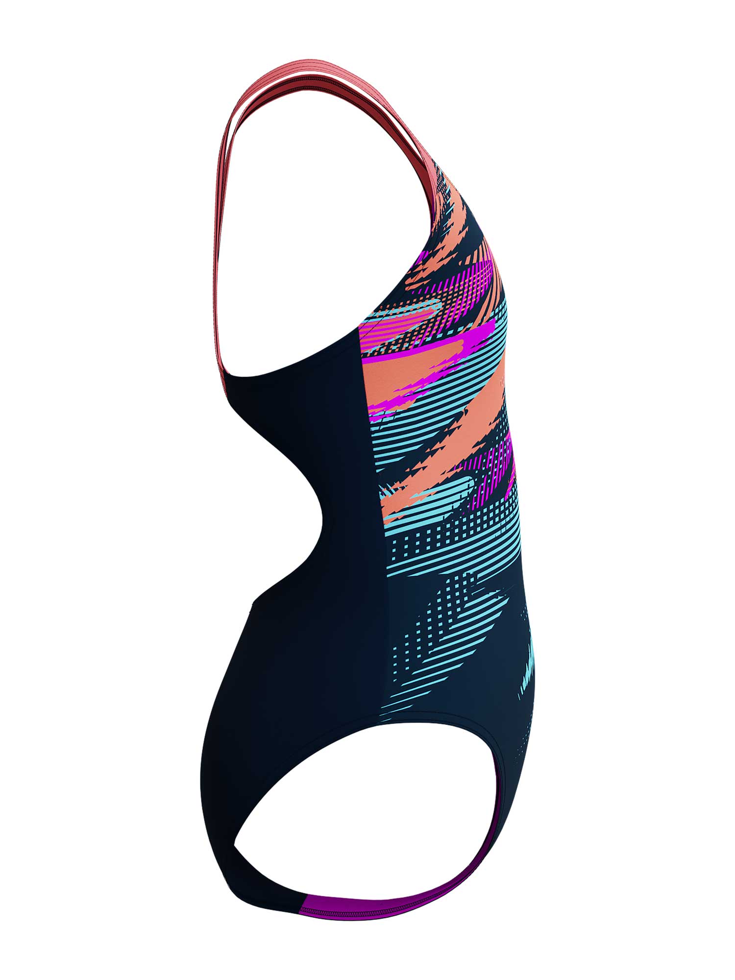 SPEEDO Цял бански GIRLS DIGITAL ALLOVER SPLASHBACK