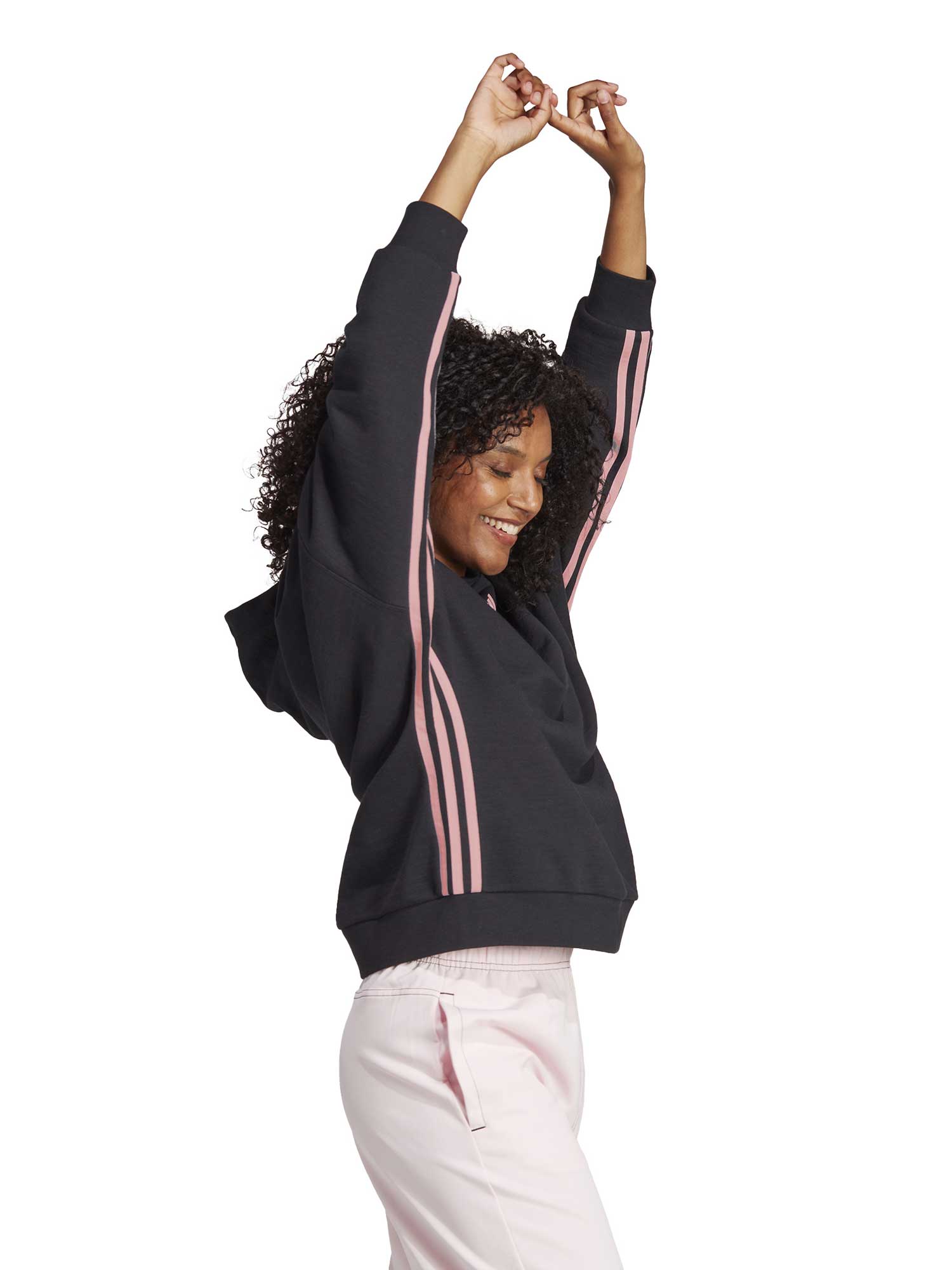ADIDAS SPORTSWEAR Суитшърт Dance 3-Stripes Oversize Hoodie