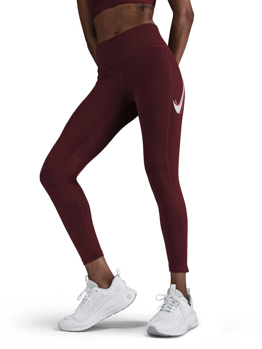 NIKE Клин W NK FAST DF MR 7/8 TGT SW