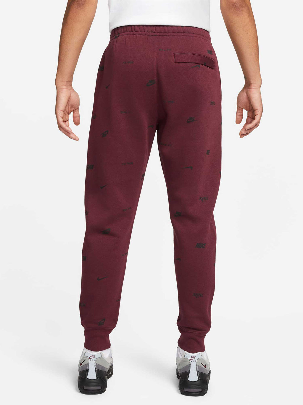 NIKE Спортно долнище M NK CLUB+ BB JGGR AOP