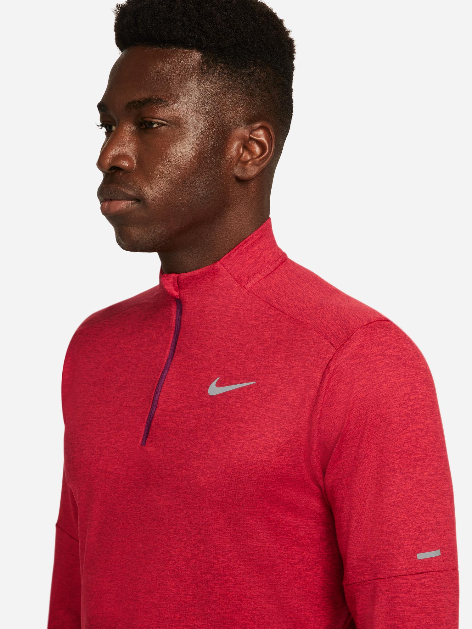 NIKE Блуза M NK DF ELMNT TOP HZ