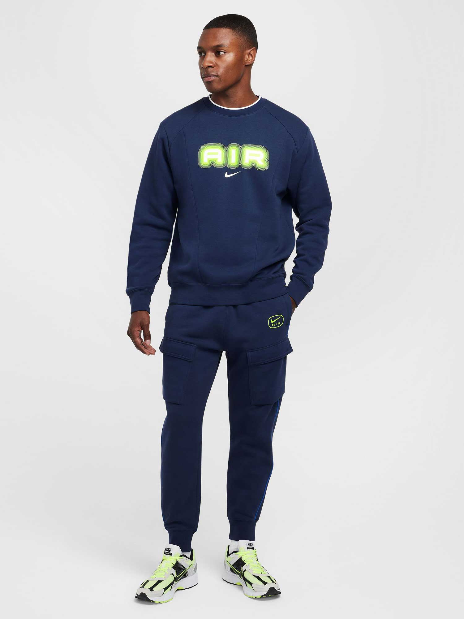 NIKE Блуза M NSW SW AIR CREW FLC BB