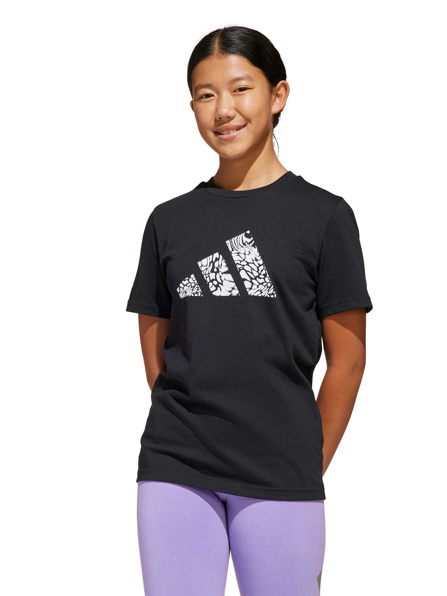 ADIDAS SPORTSWEAR Тениска Animal-Print Graphic T-Shirt Kids