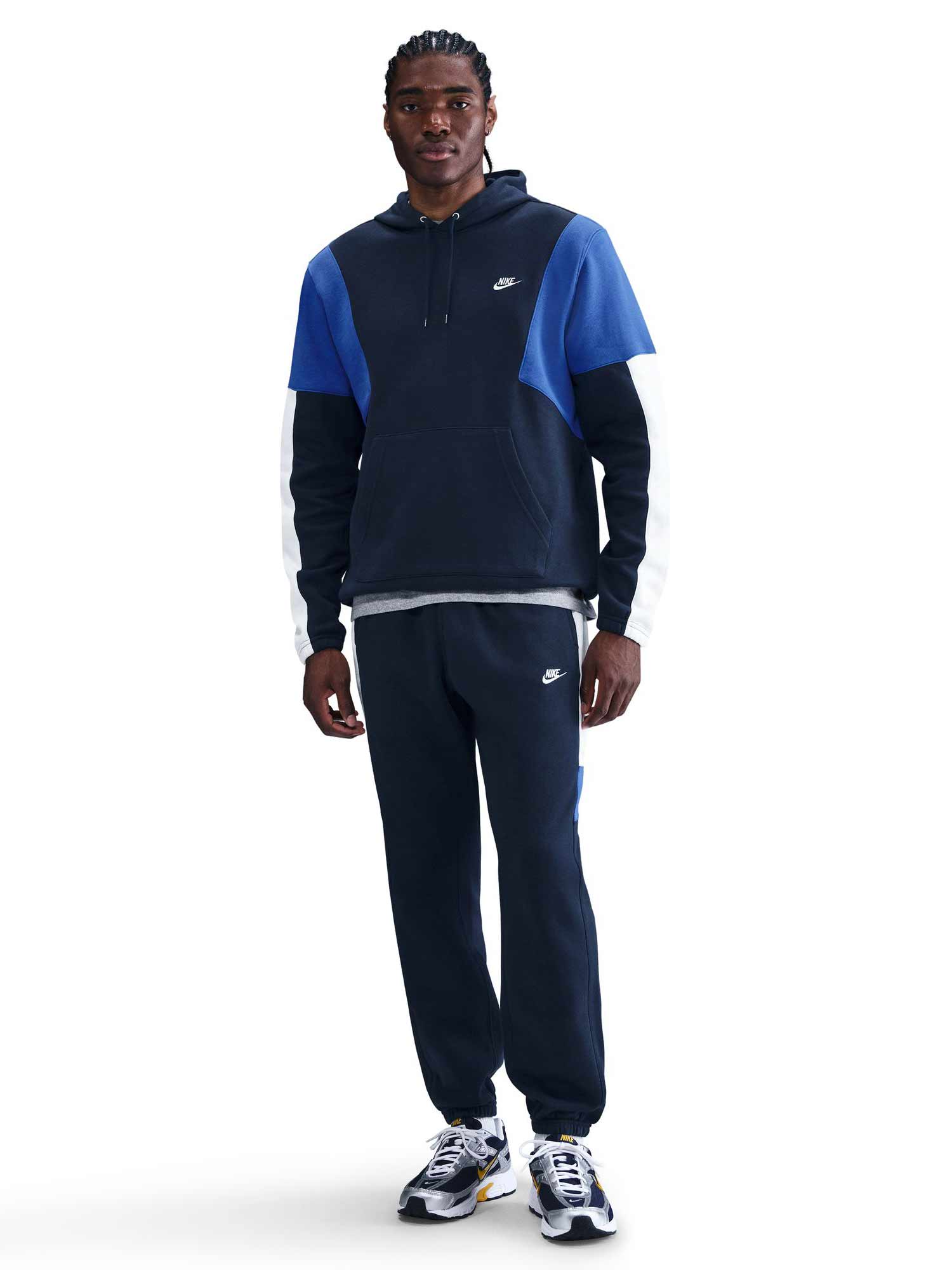 NIKE Спортен екип M NK CLUB FLEECE HDED TRACK GX